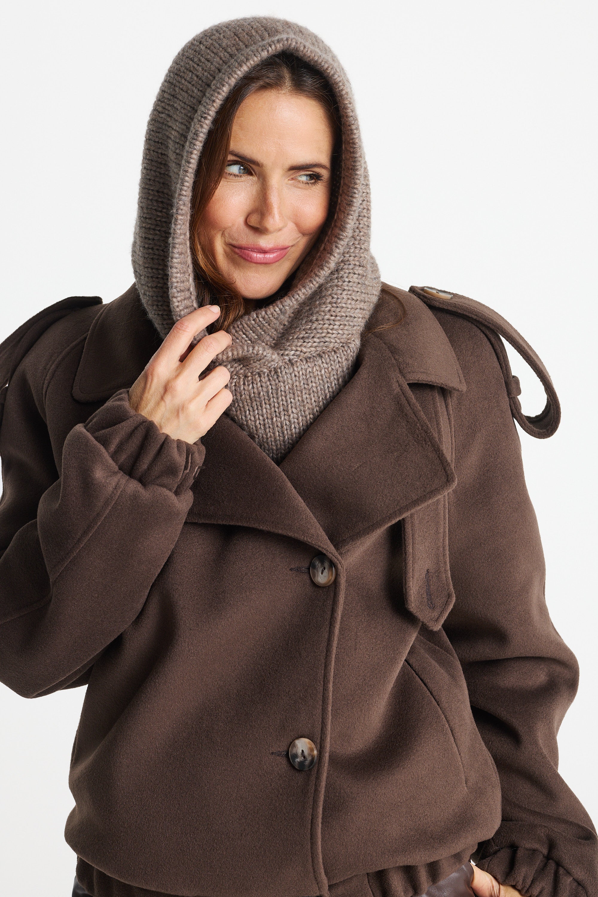Balaclava taupe