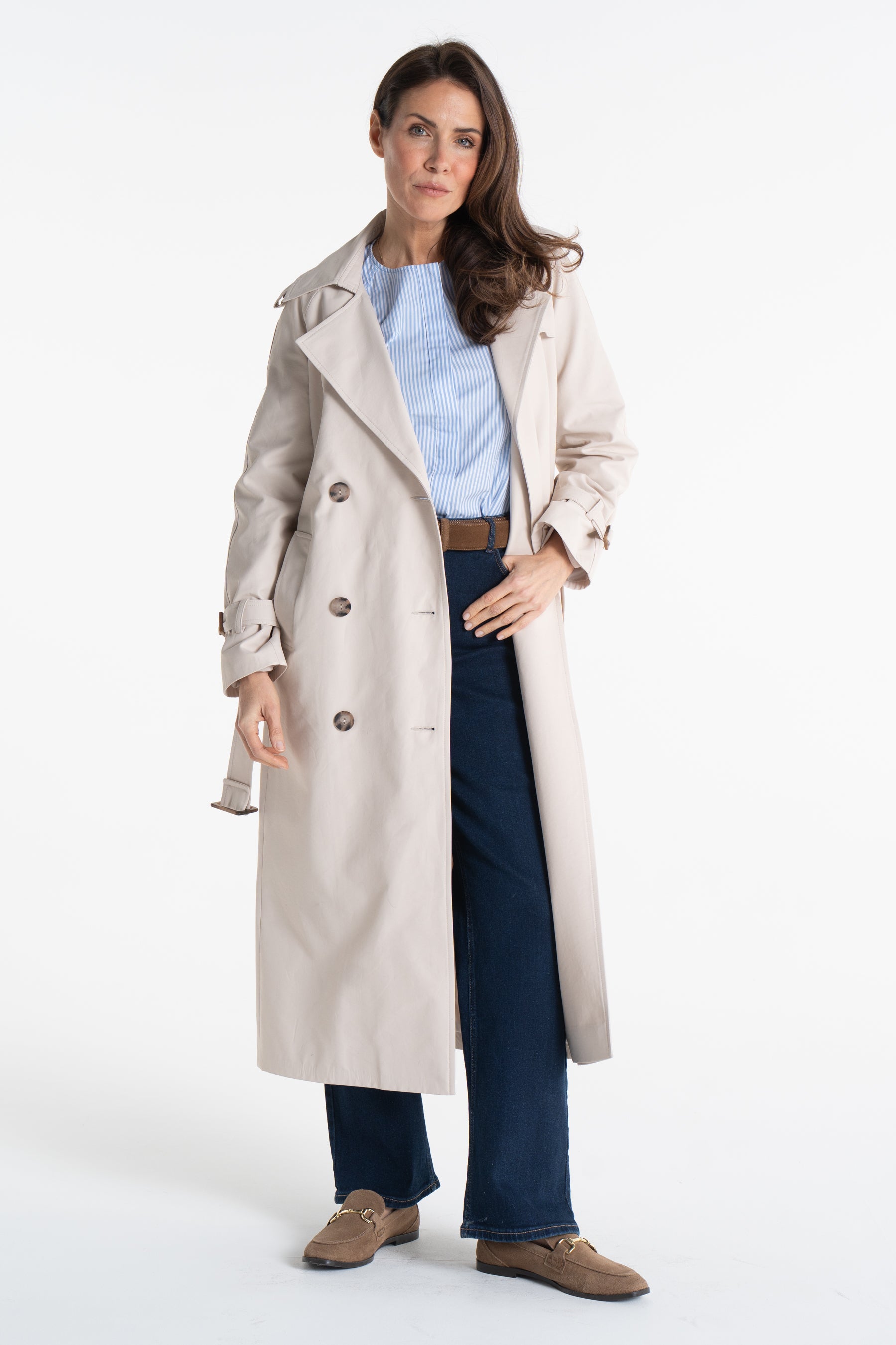 Trencz ADRIANNA maxi latte