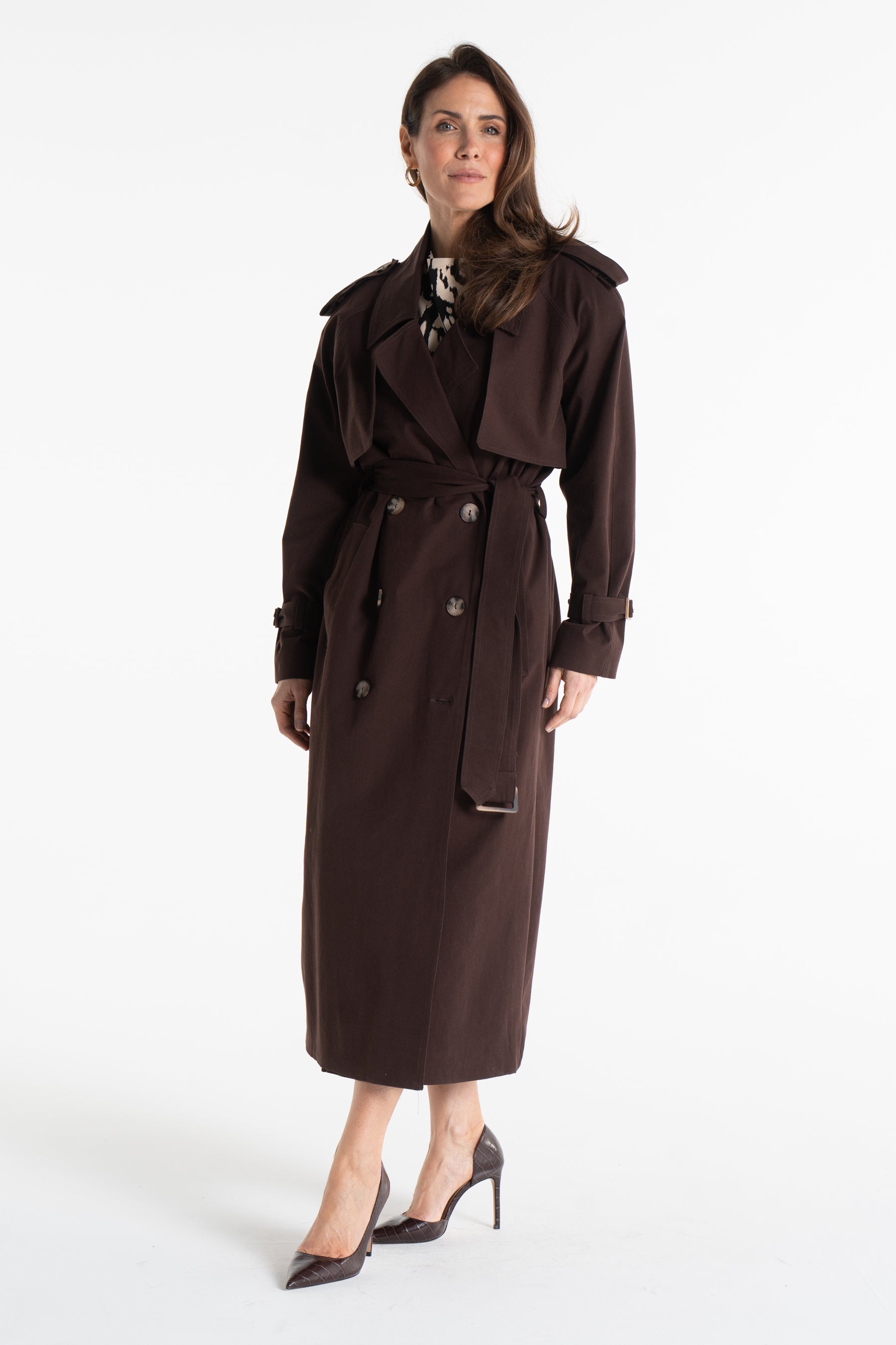 Trencz CYNTIA ciemna czekolada