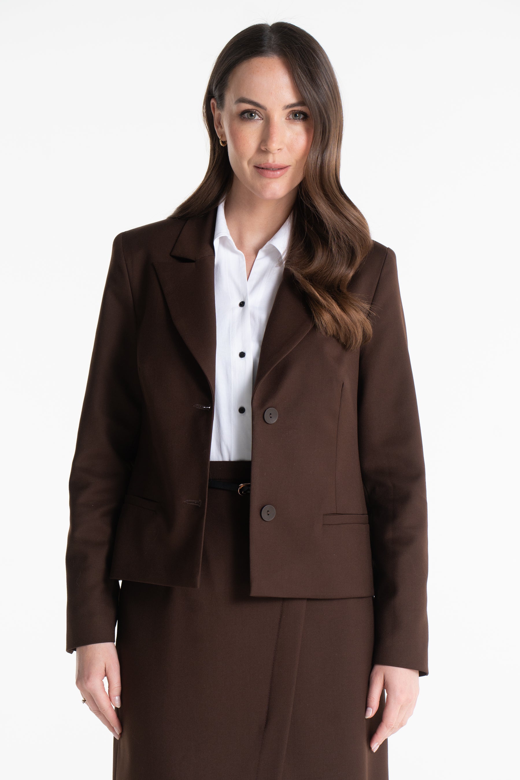 Marynarka HARPER czekoladowa