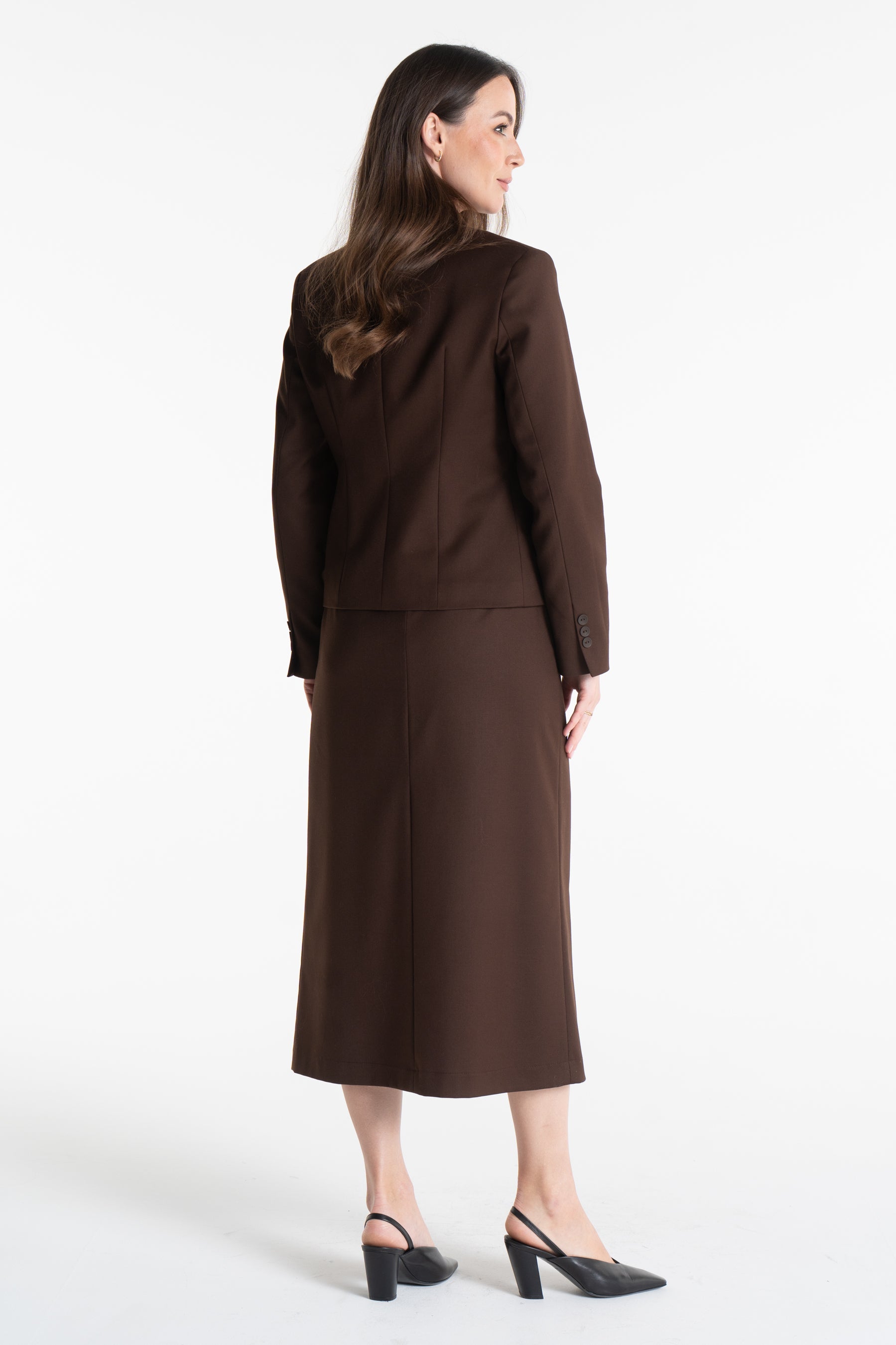 Marynarka HARPER czekoladowa