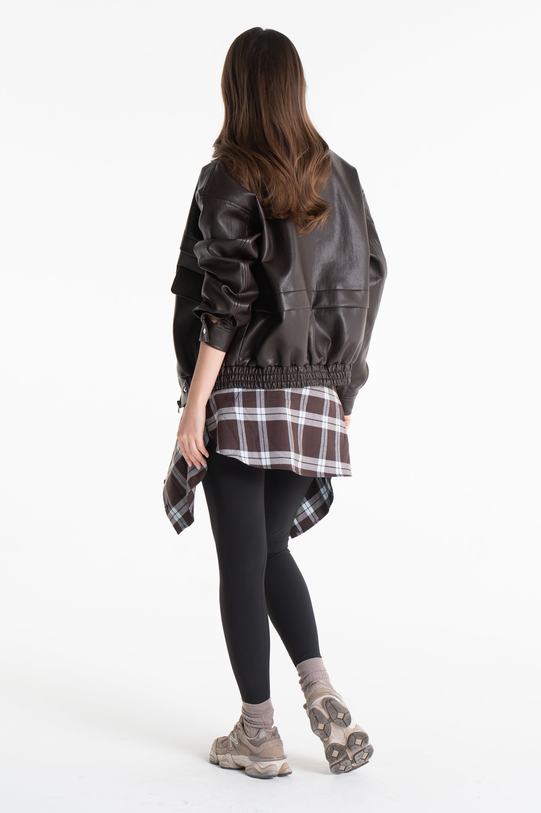 Kurtka AGA skórka czekoladowa