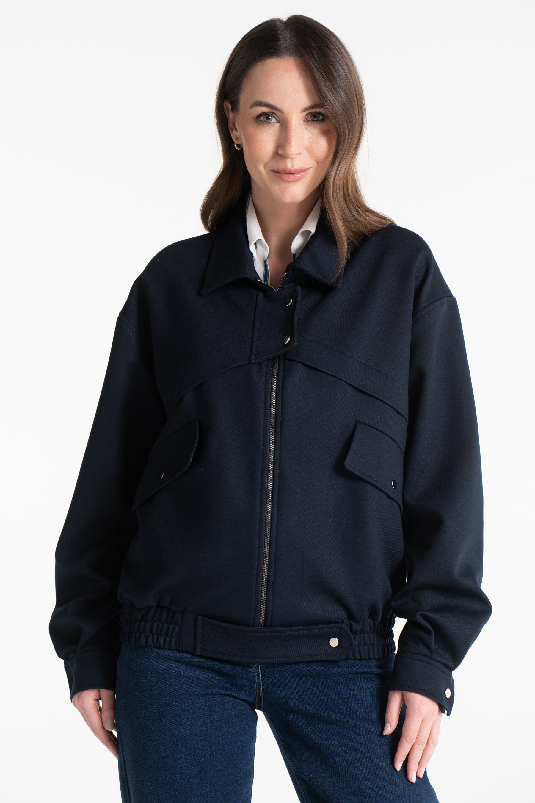 Kurtka AGA granatowa