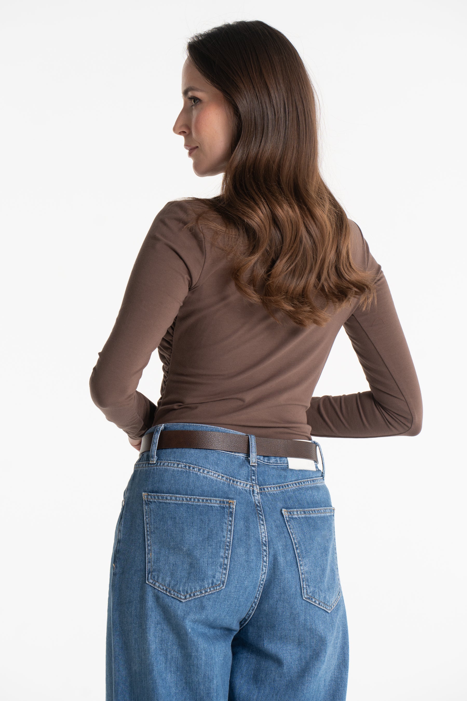 Bluzka CORA mleczna czekolada