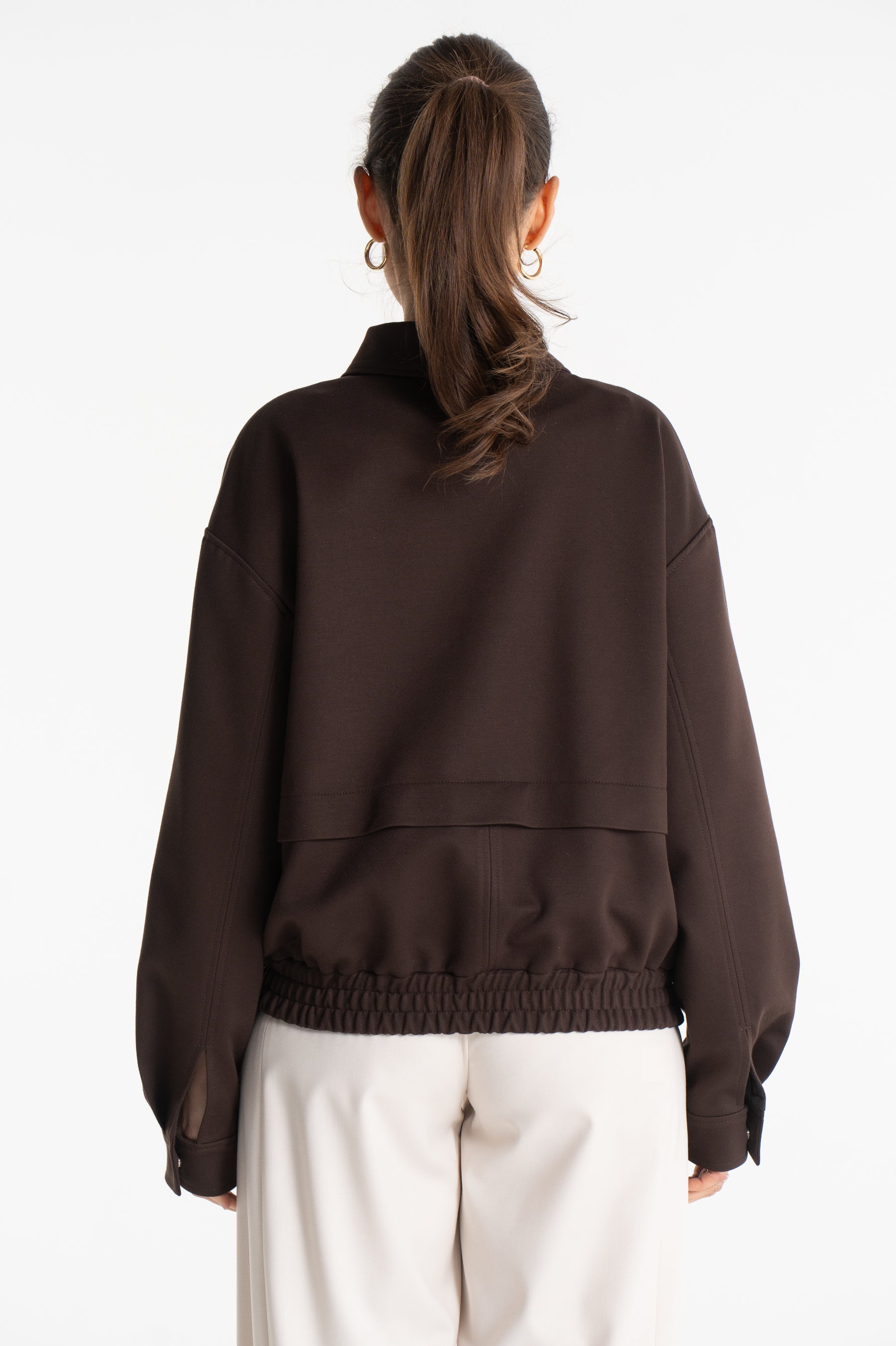 Kurtka AGA czekoladowa