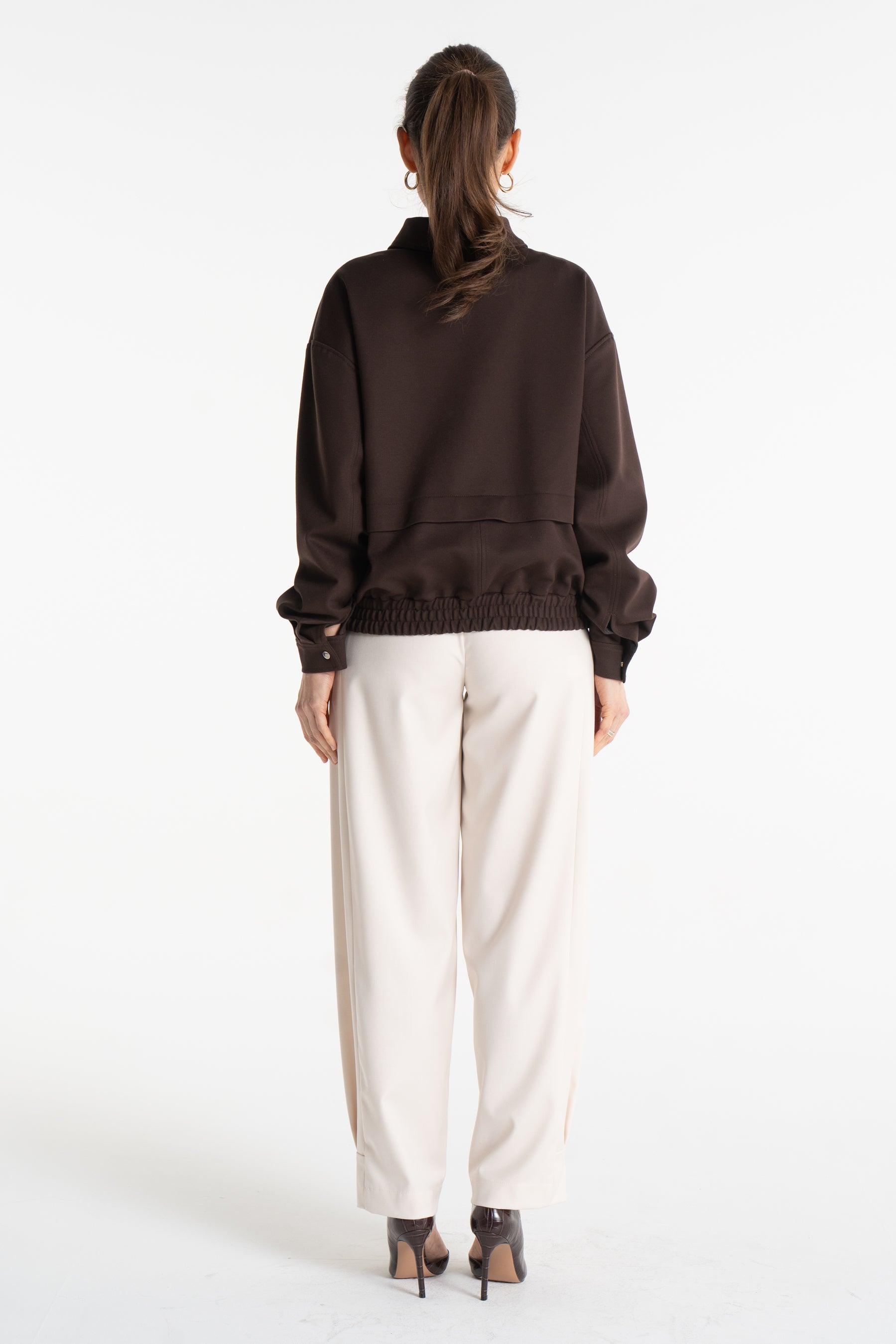 Kurtka AGA czekoladowa