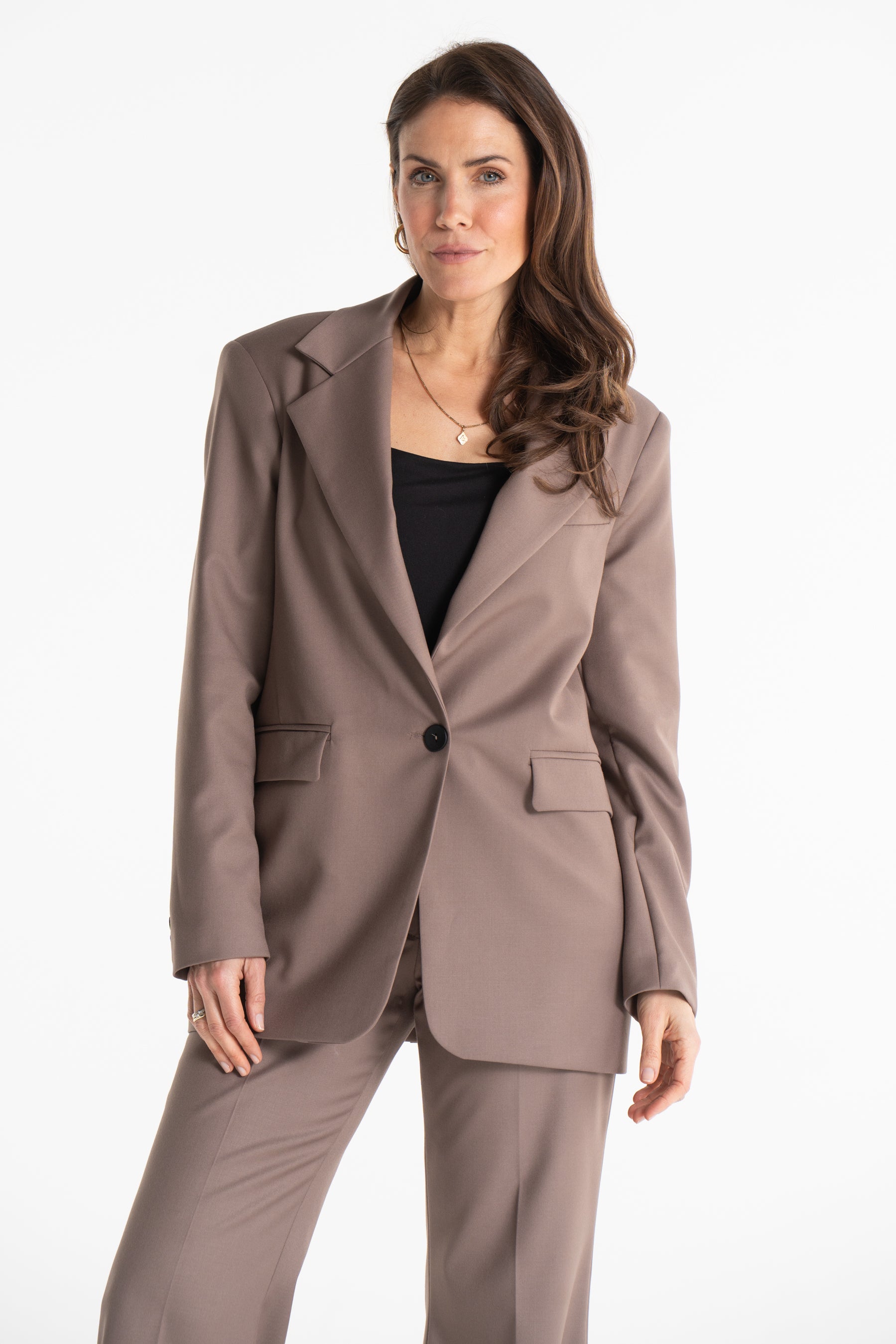 Marynarka ALISON Cappuccino ciemne