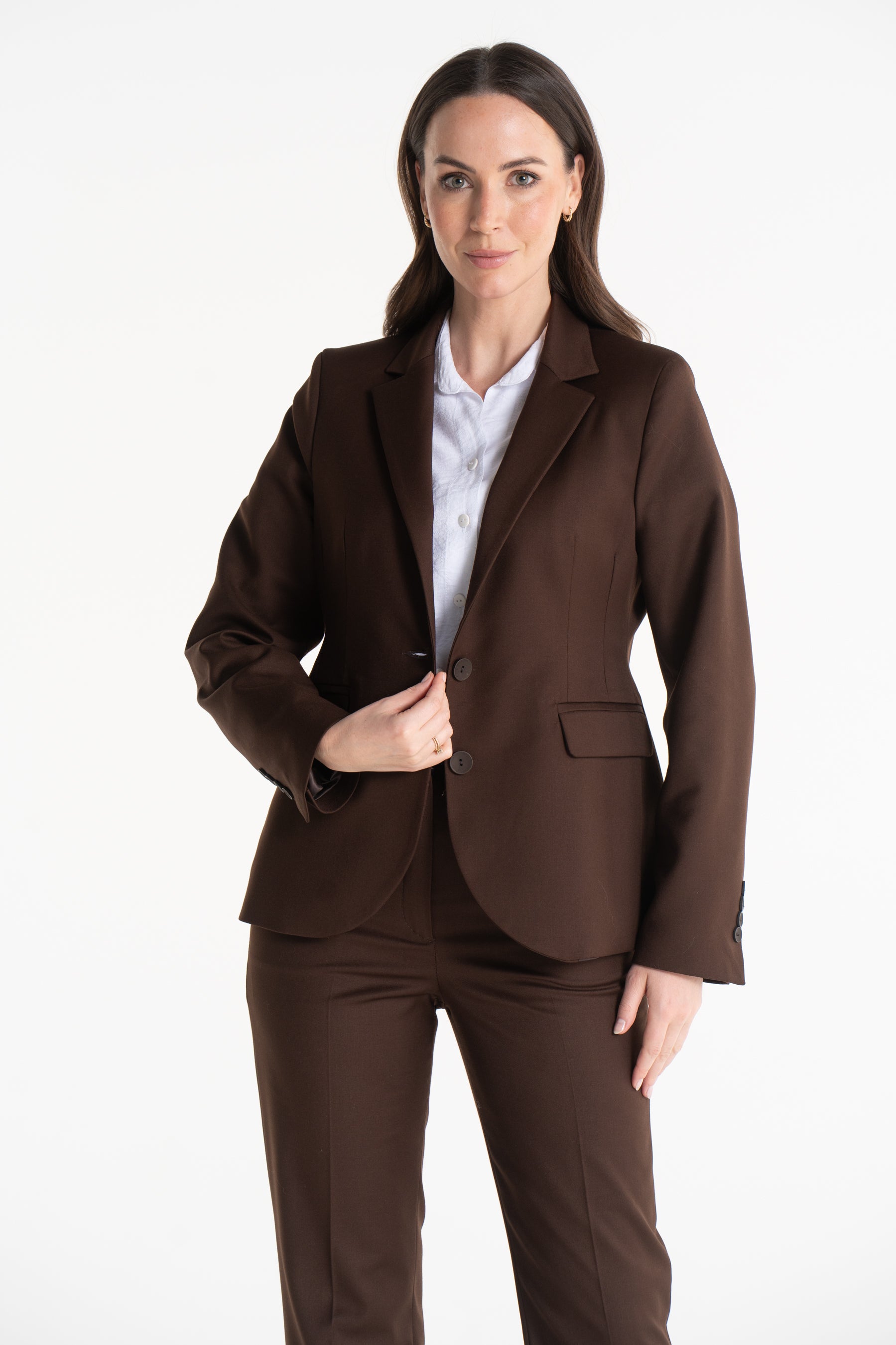 Marynarka AMELIA czekoladowa