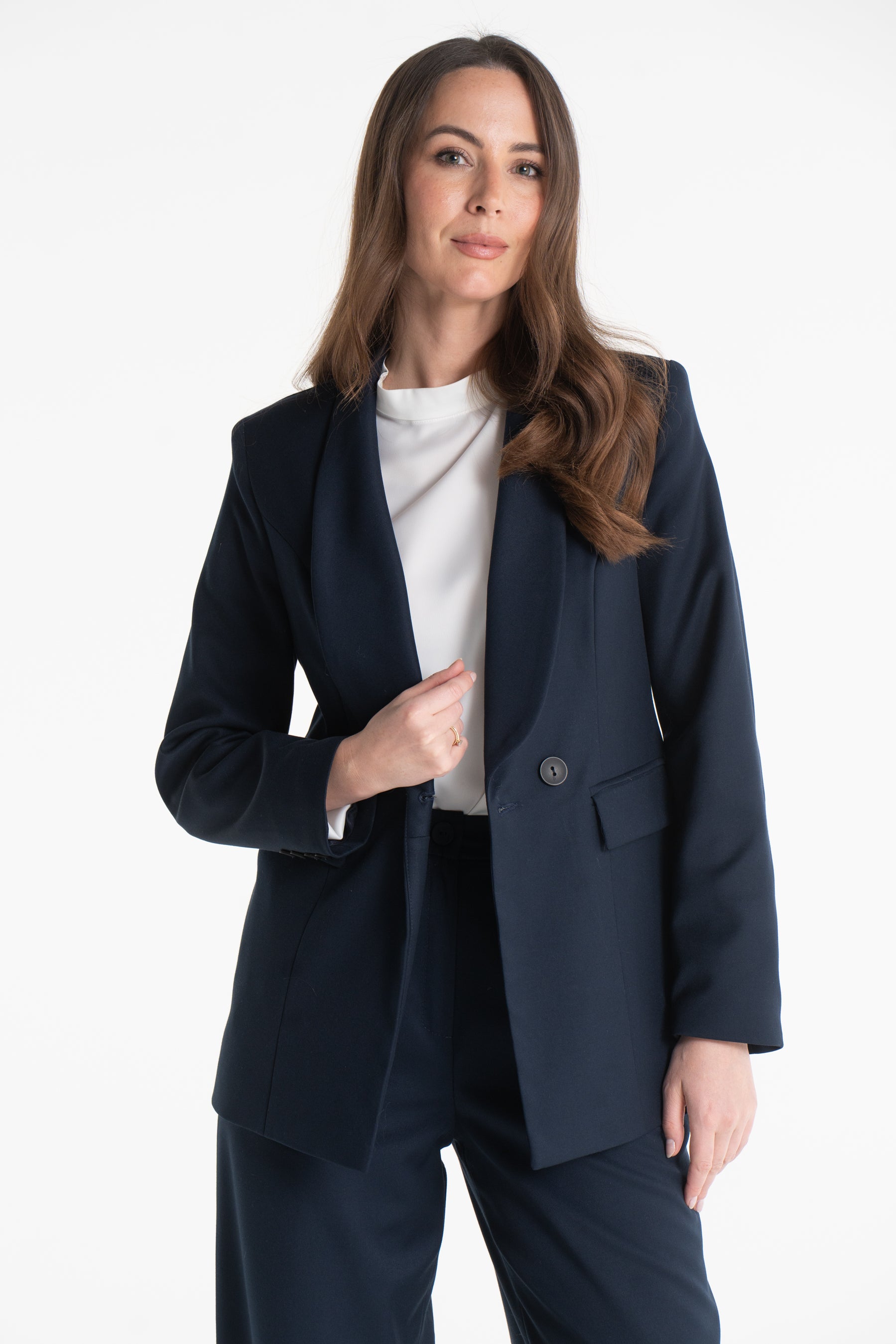 Marynarka NADIA granatowa