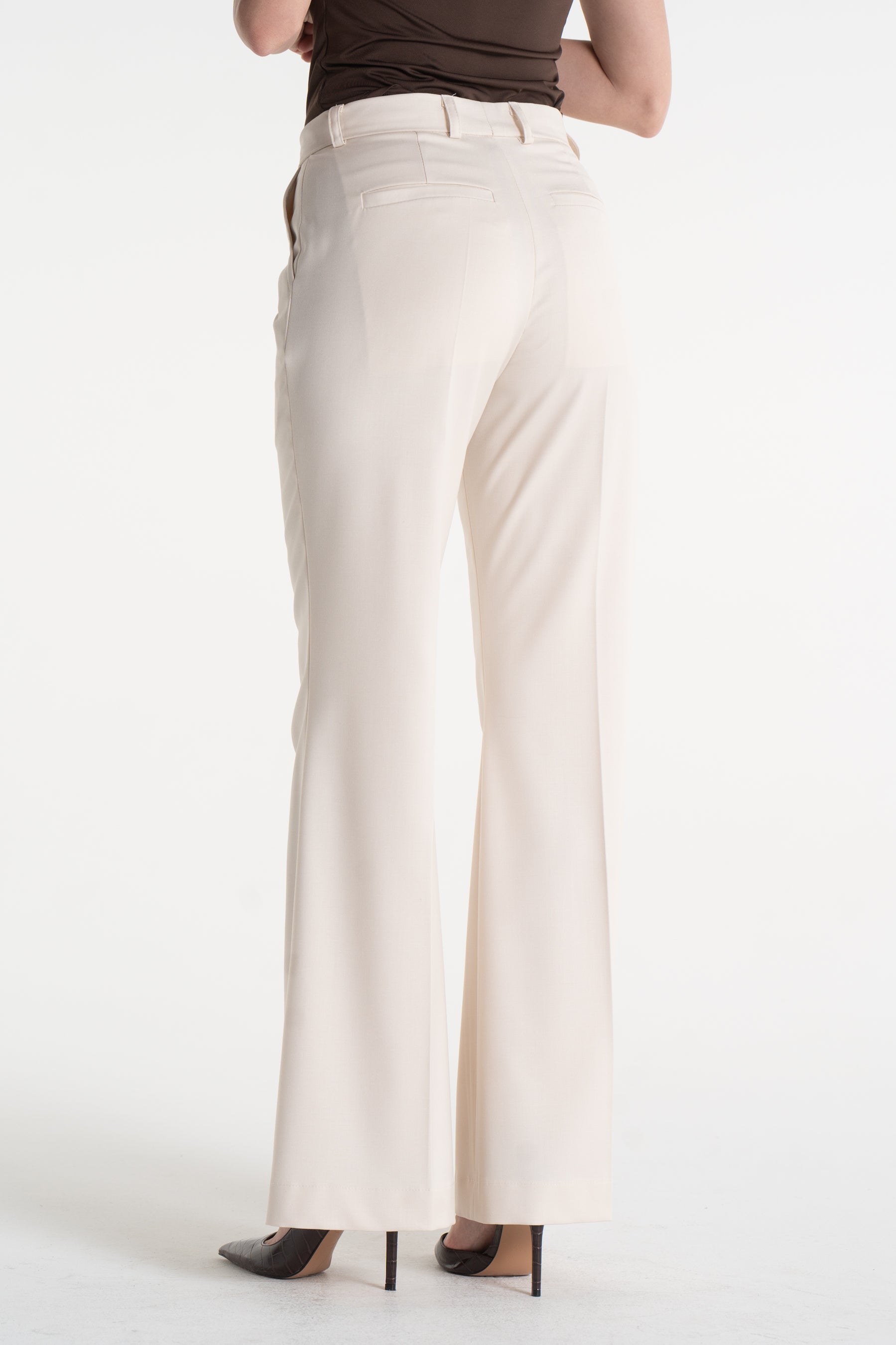 Spodnie BERTA śmietankowe