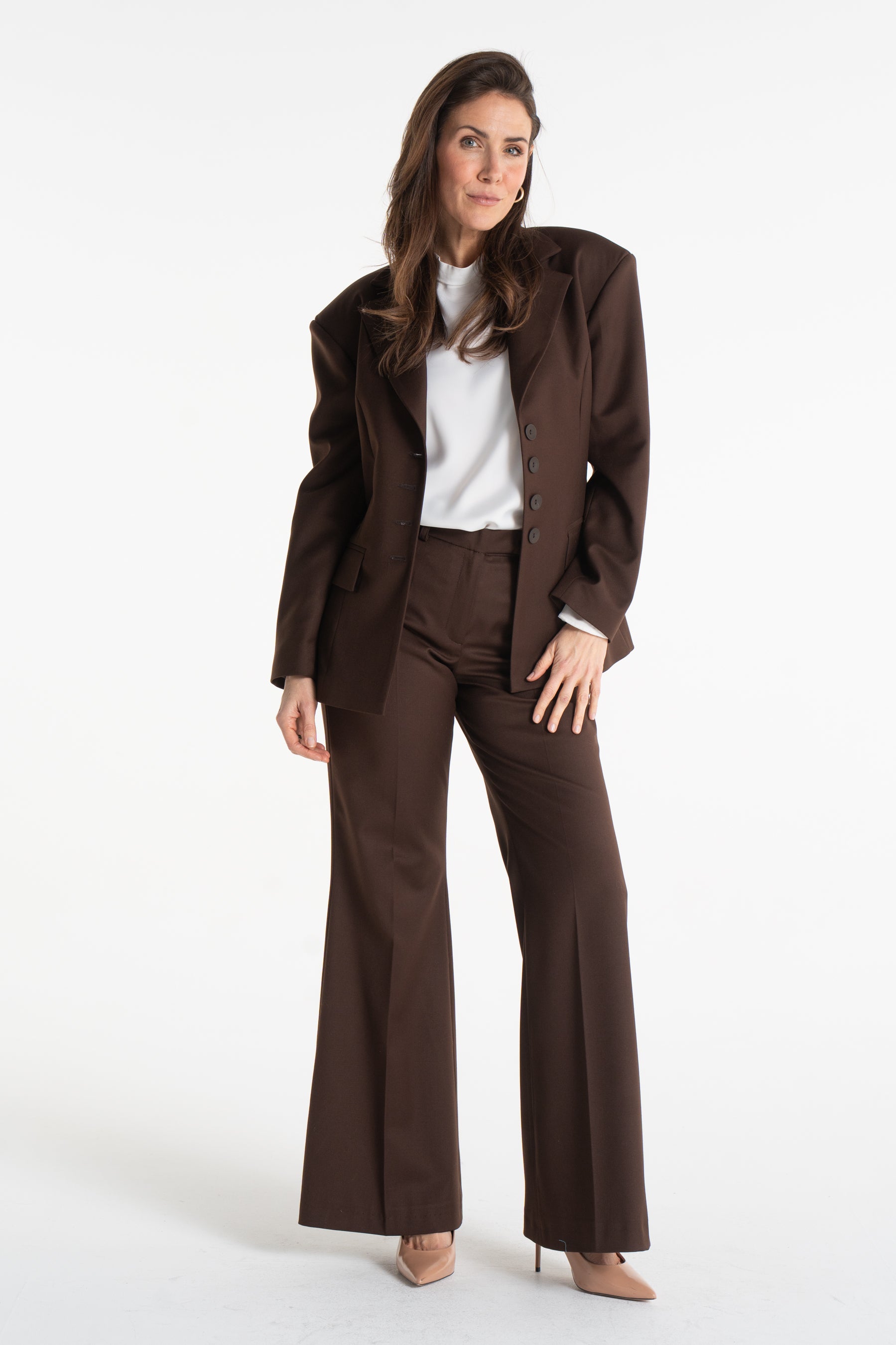 Marynarka TAMARA czekoladowa