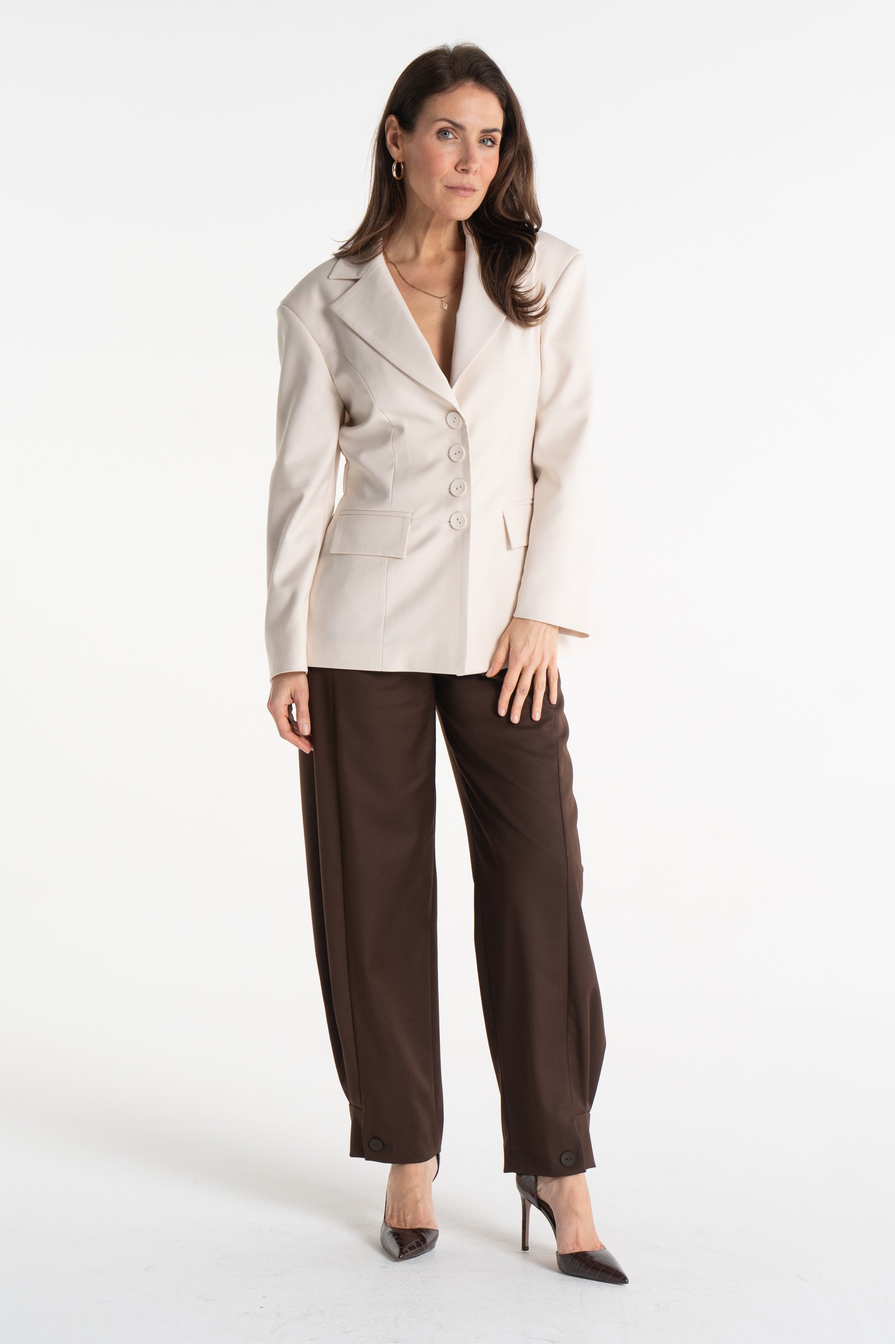 Marynarka TAMARA śmietankowa