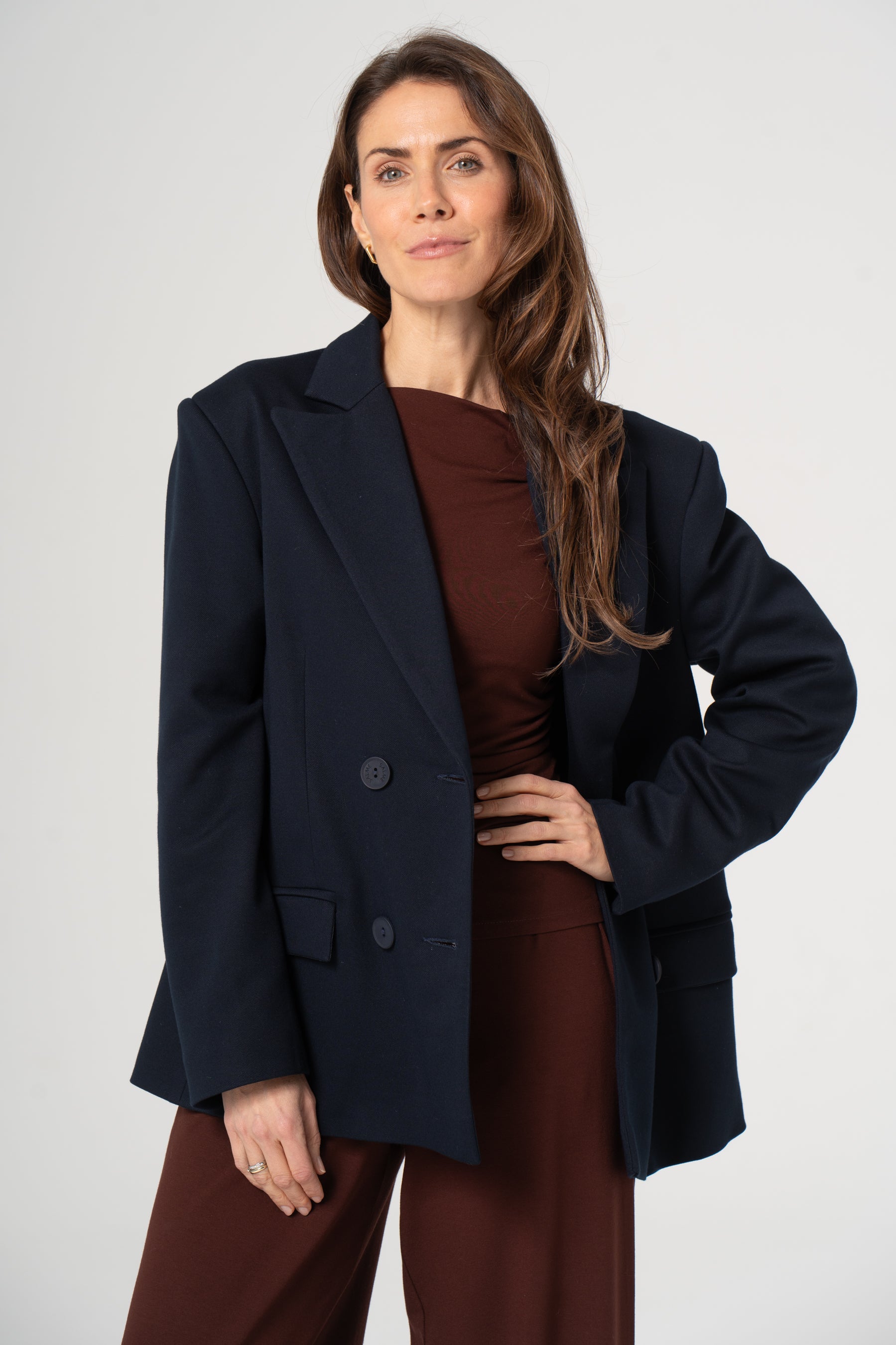 LISA navy blue blazer