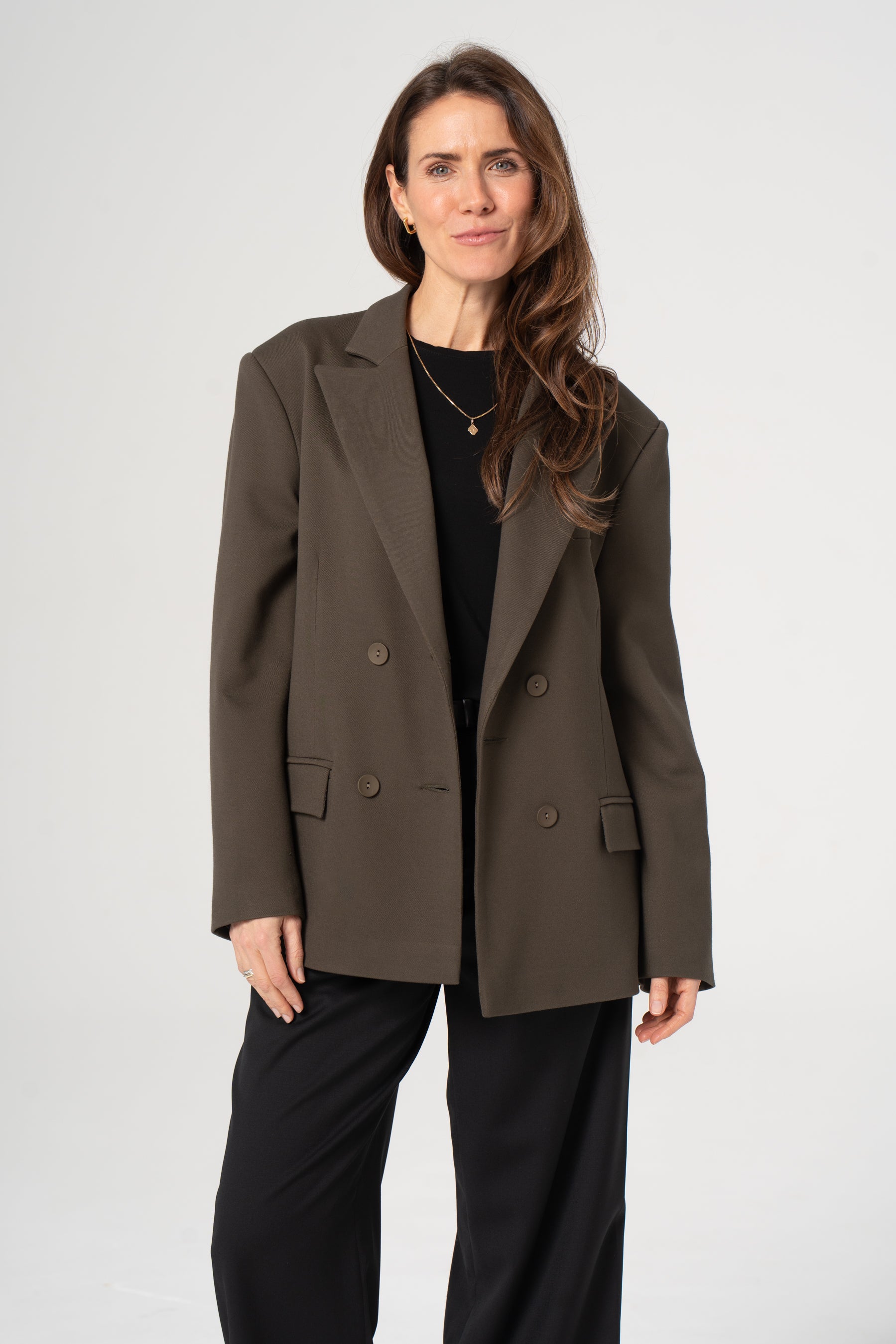 LISA olive blazer