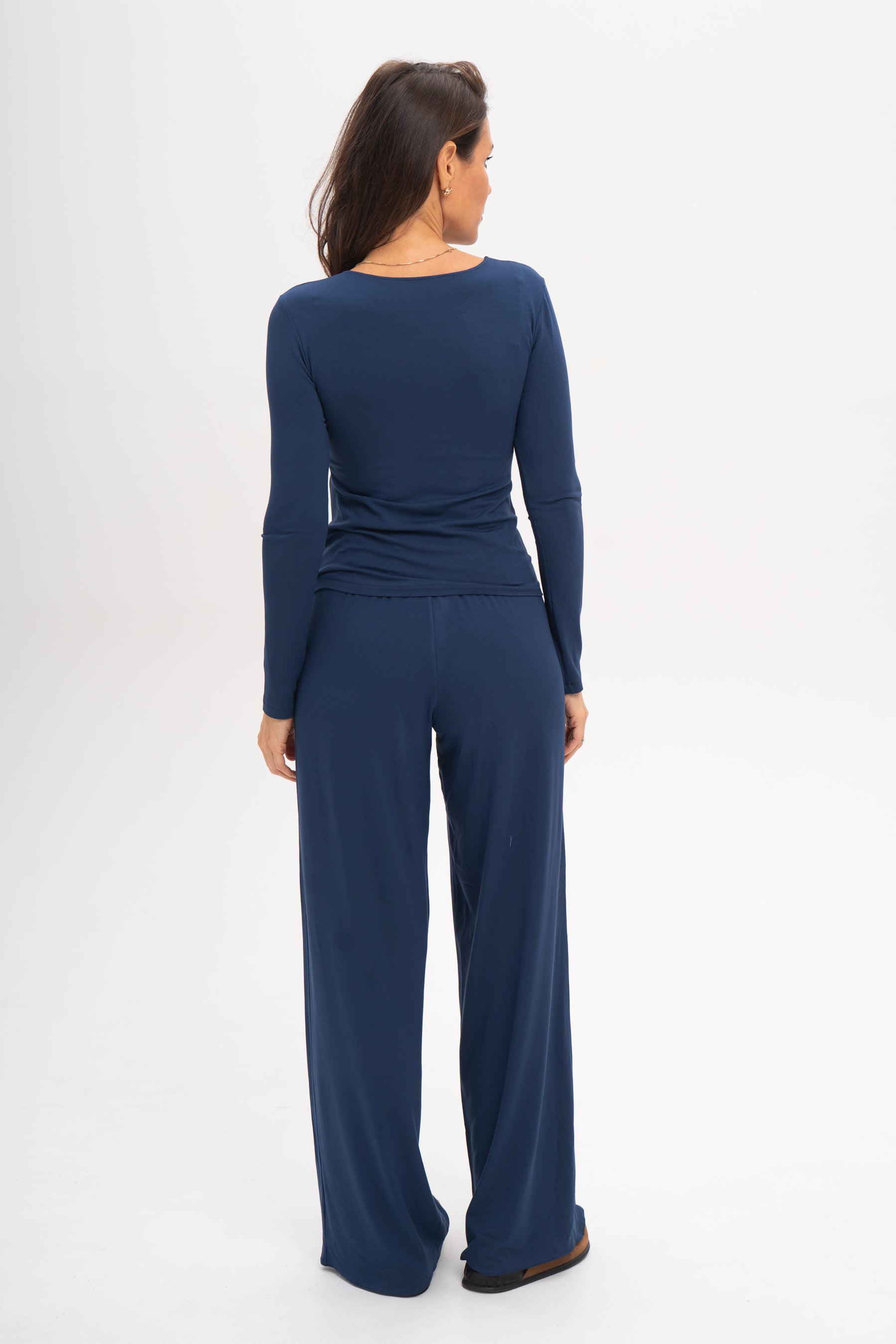 Julia blouse, navy blue