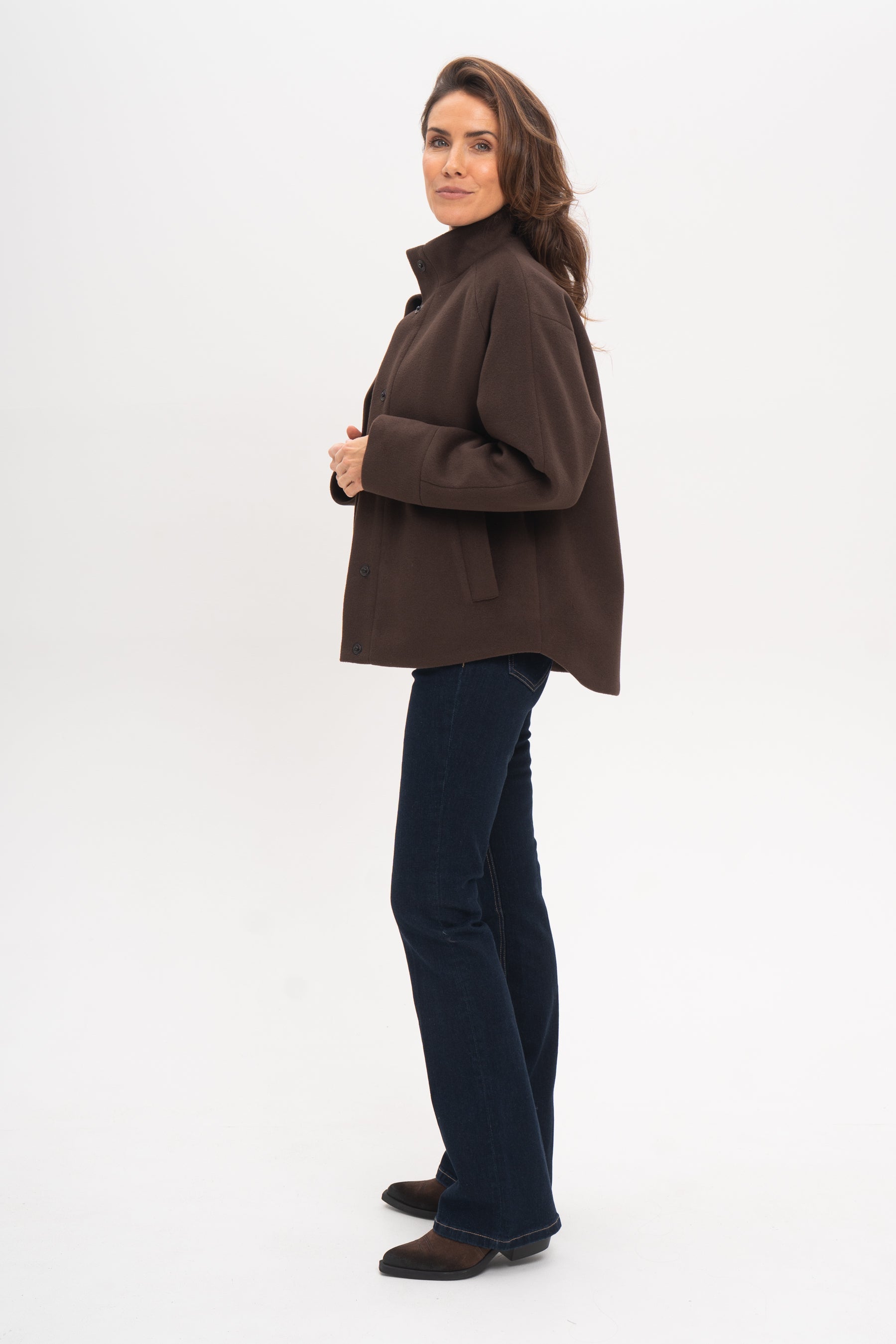 Sara chocolate jacket