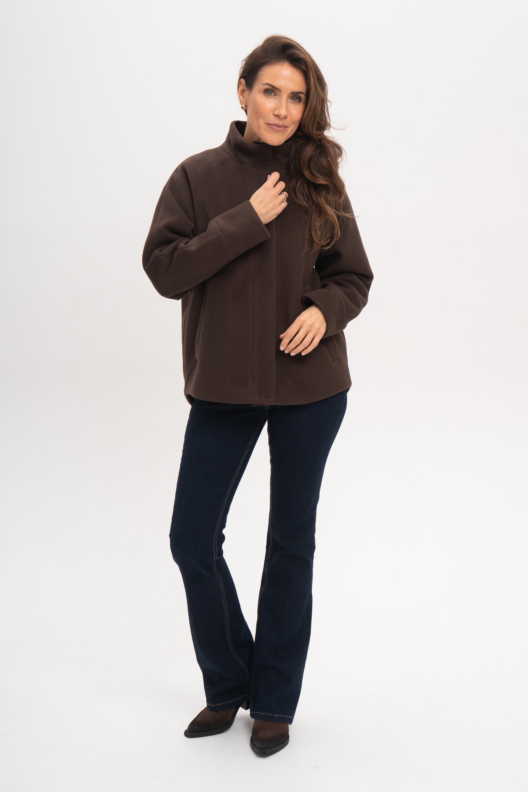 Sara chocolate jacket