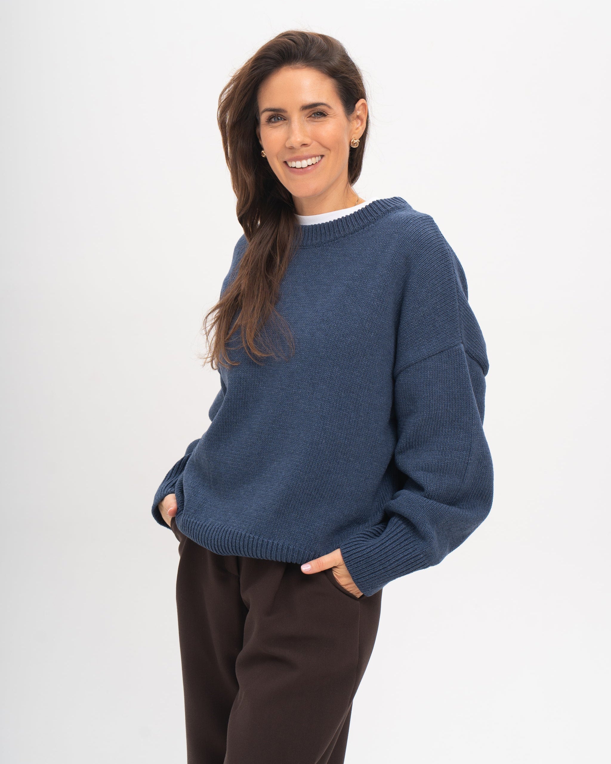 LIVIA denim sweater