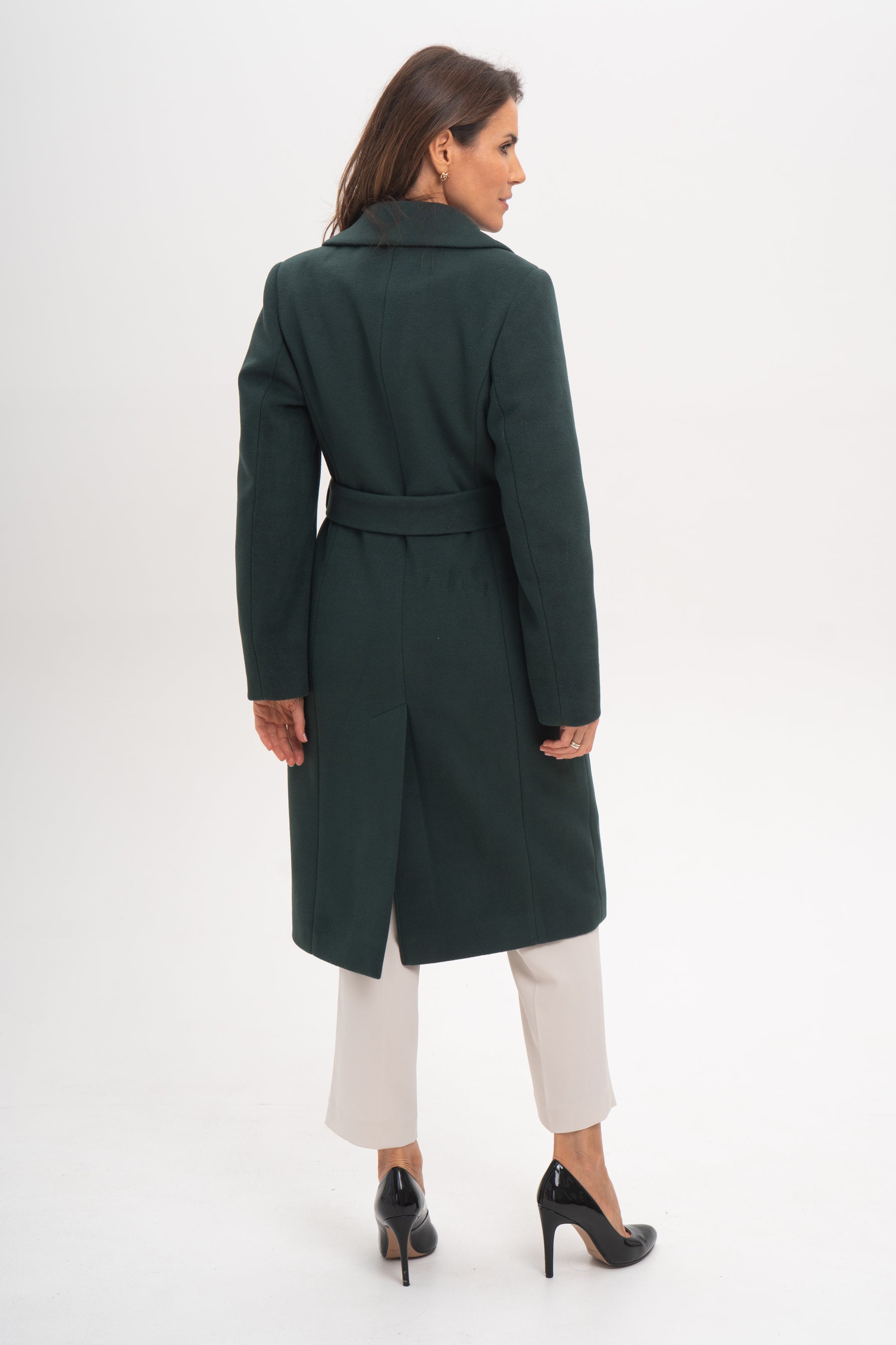 VERONA midi coat green
