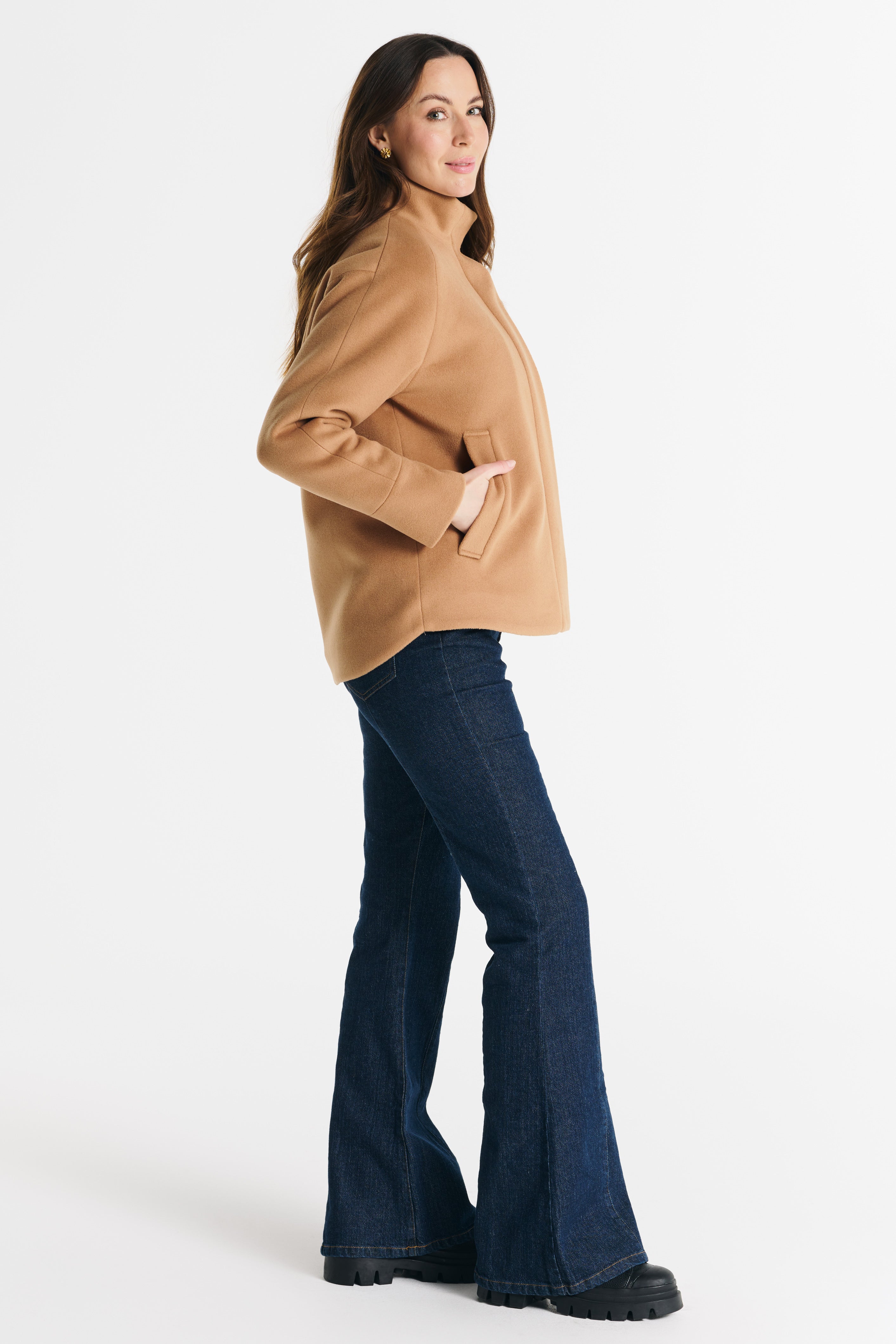 SARA camel jacket