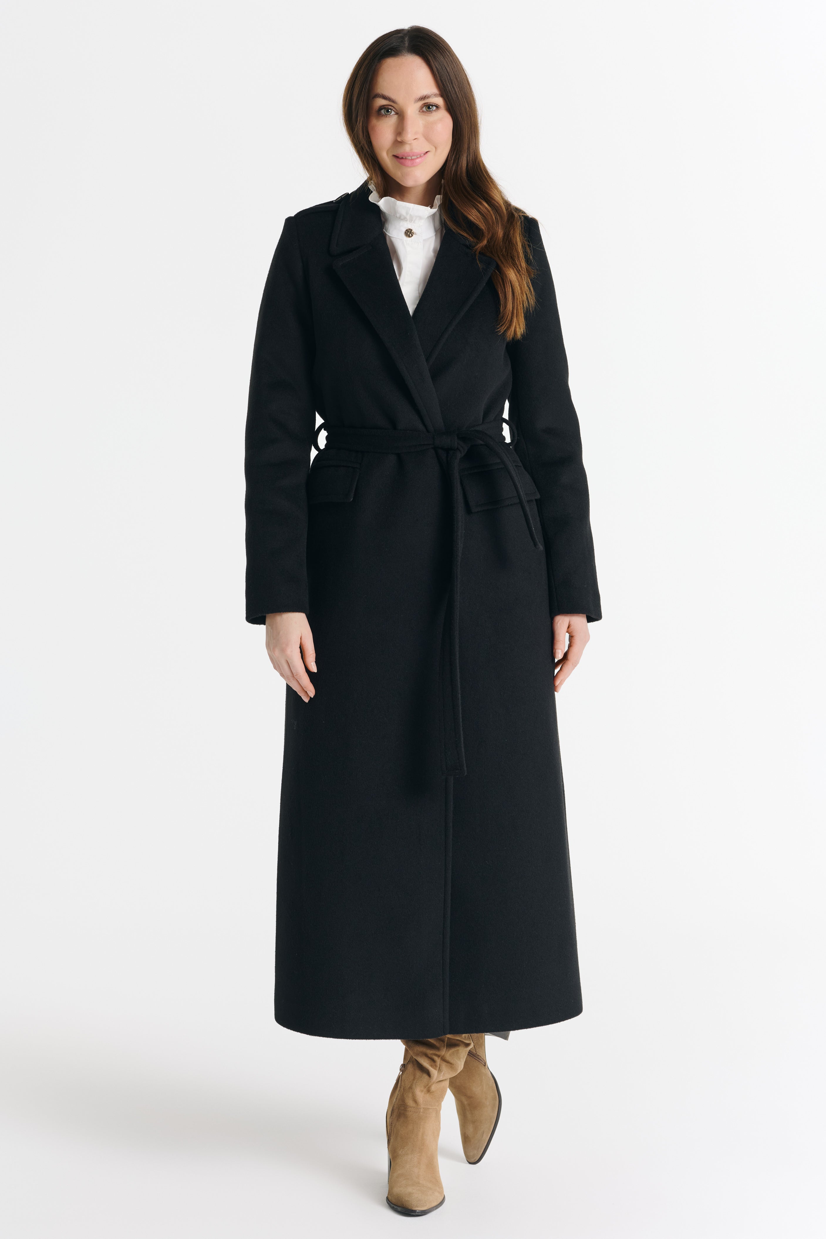 LILIANA coat black