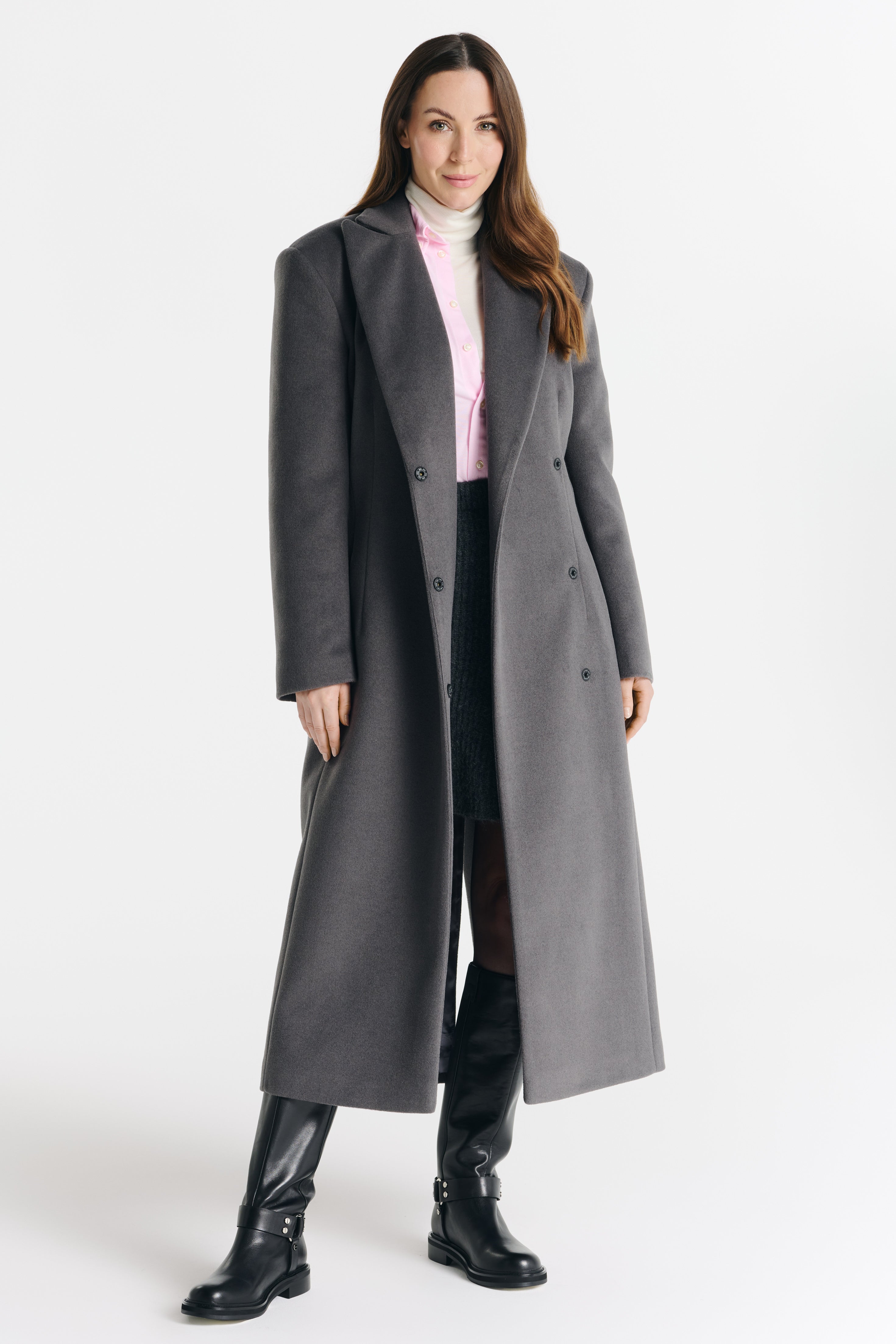 FRANKIE coat gray