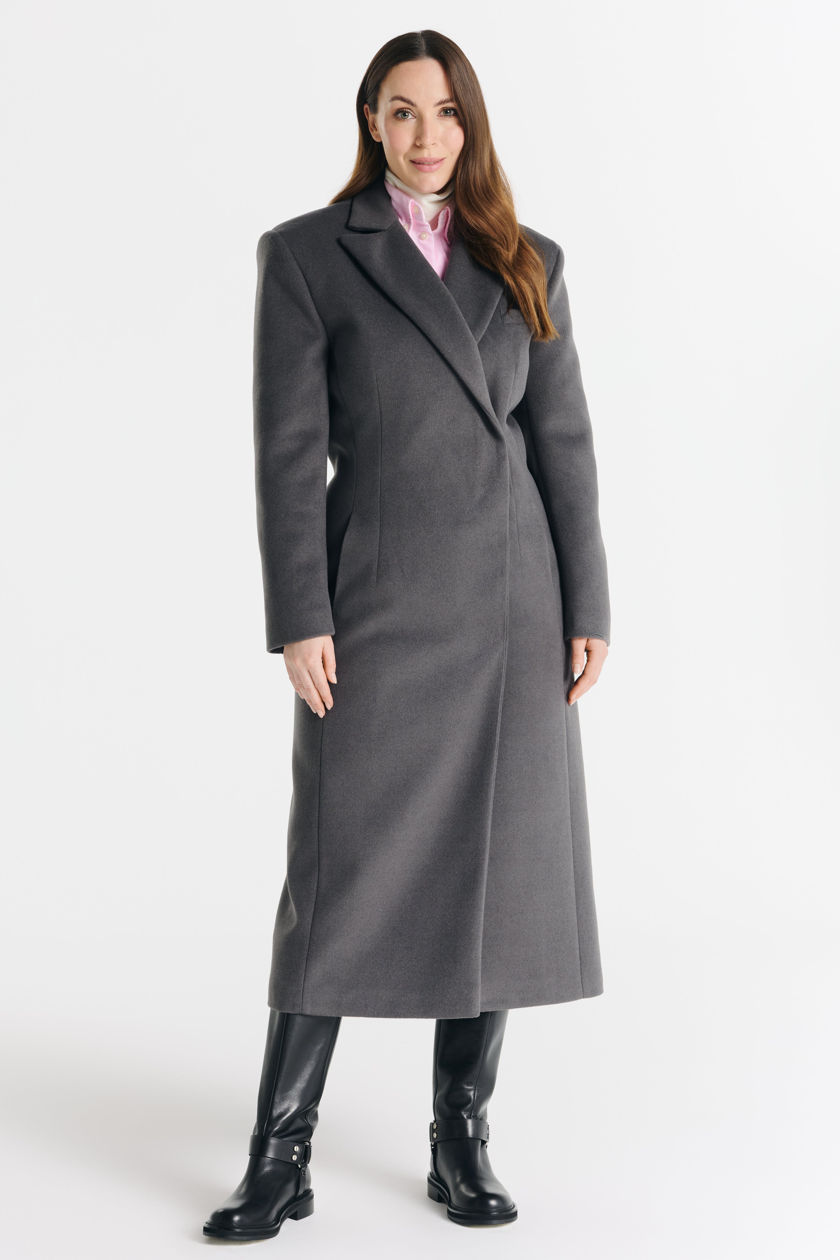 FRANKIE coat gray