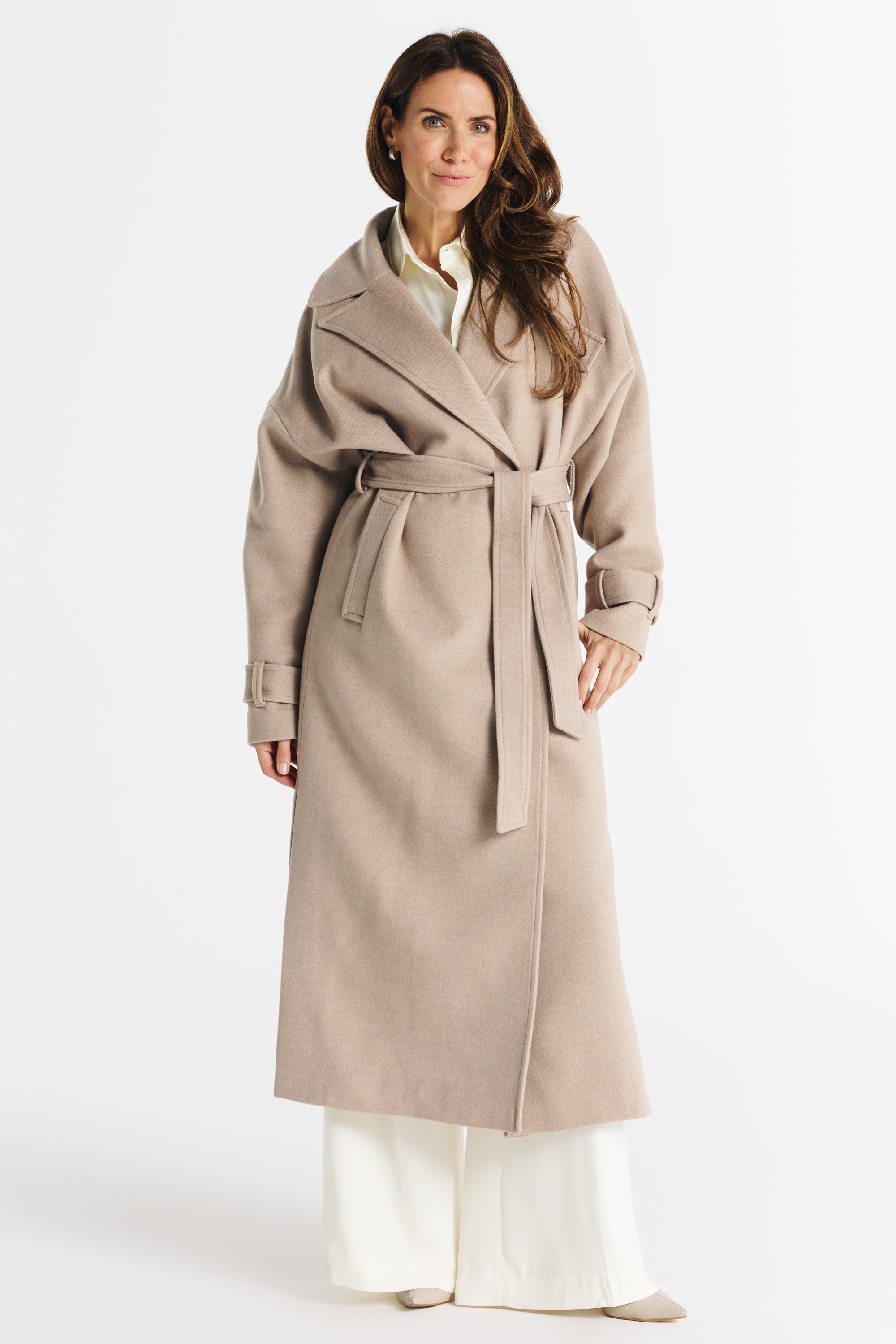 Salma cappuccino coat - salme.pl