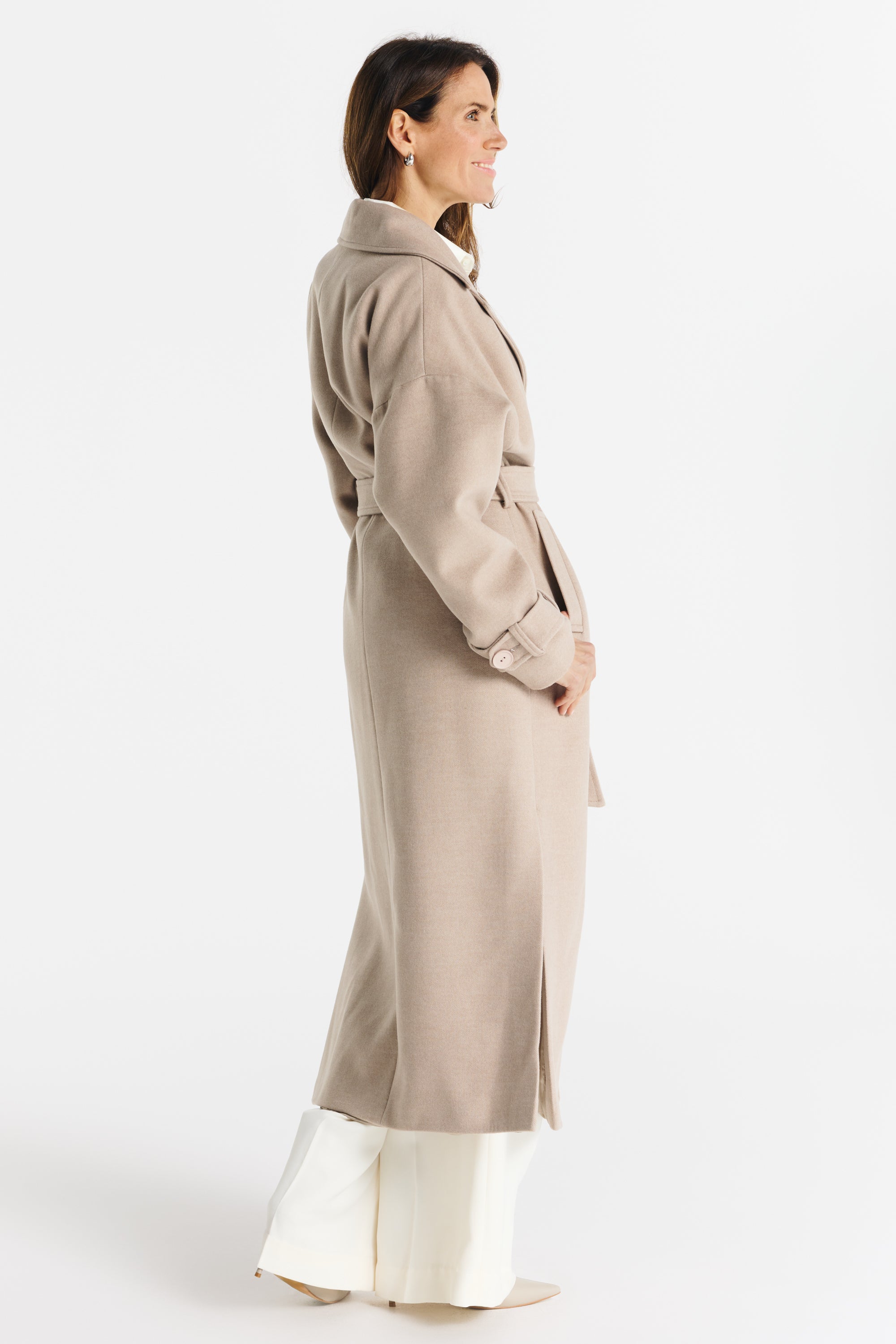 SALMA cappuccino coat