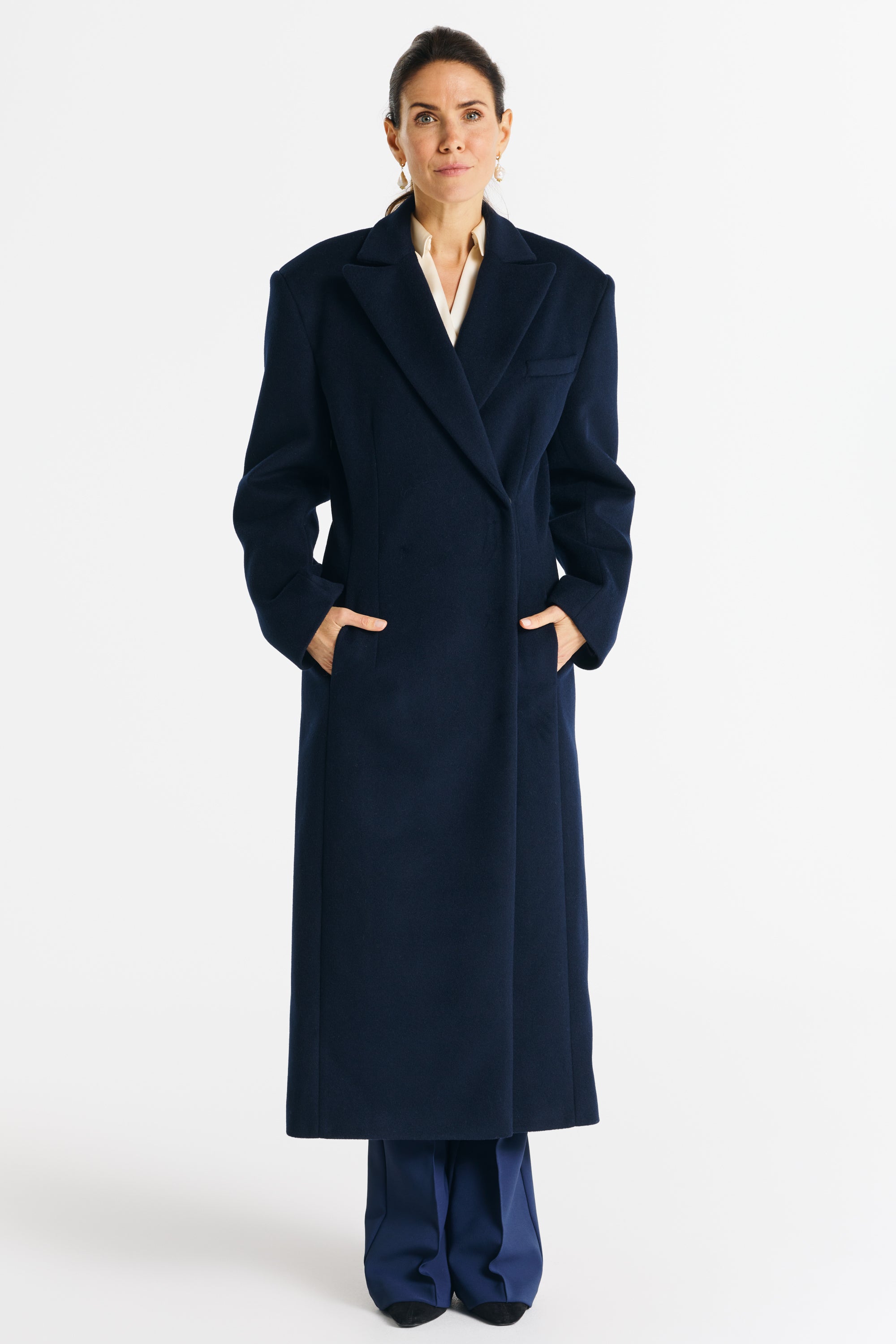 FRANKIE coat navy blue