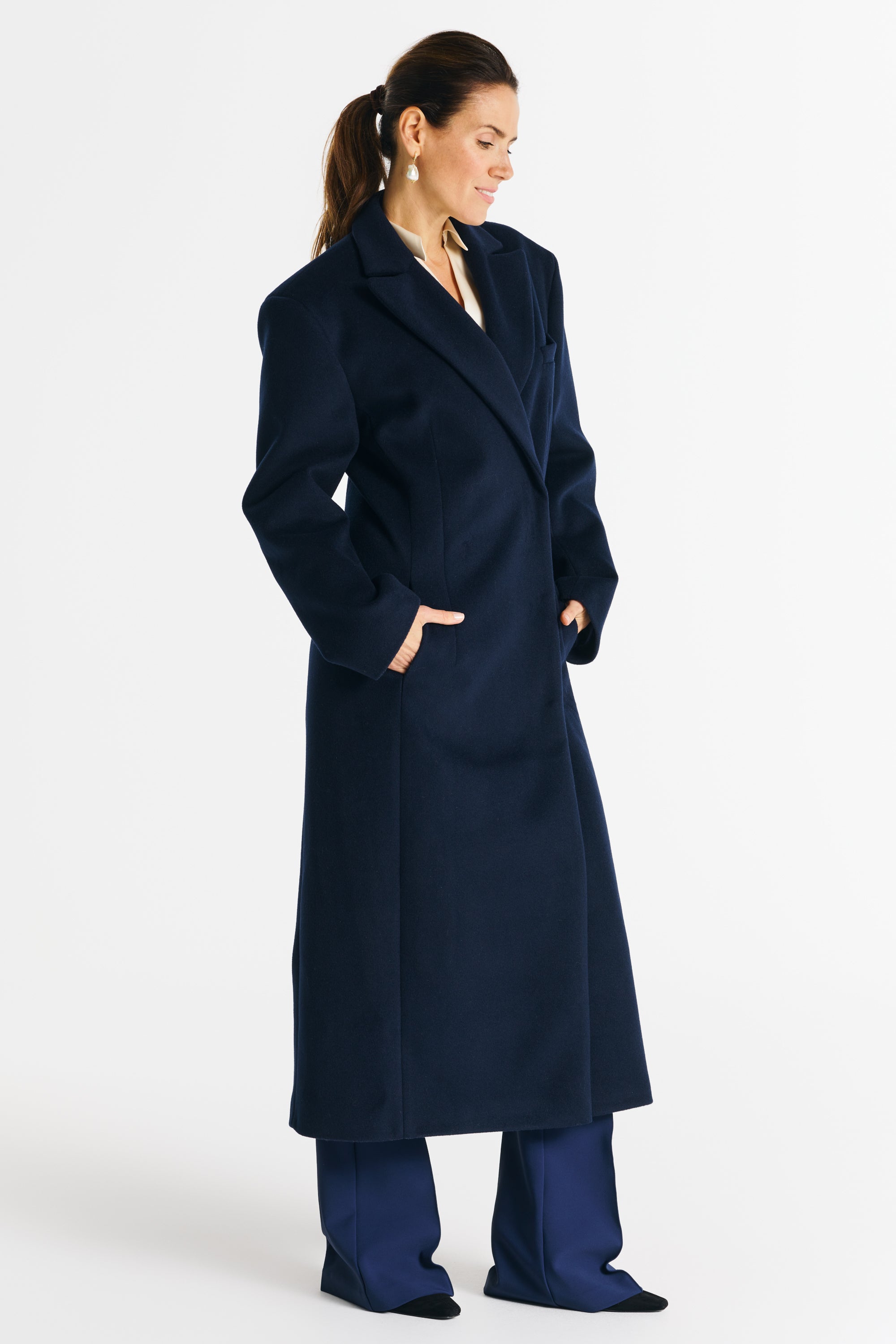 FRANKIE coat navy blue