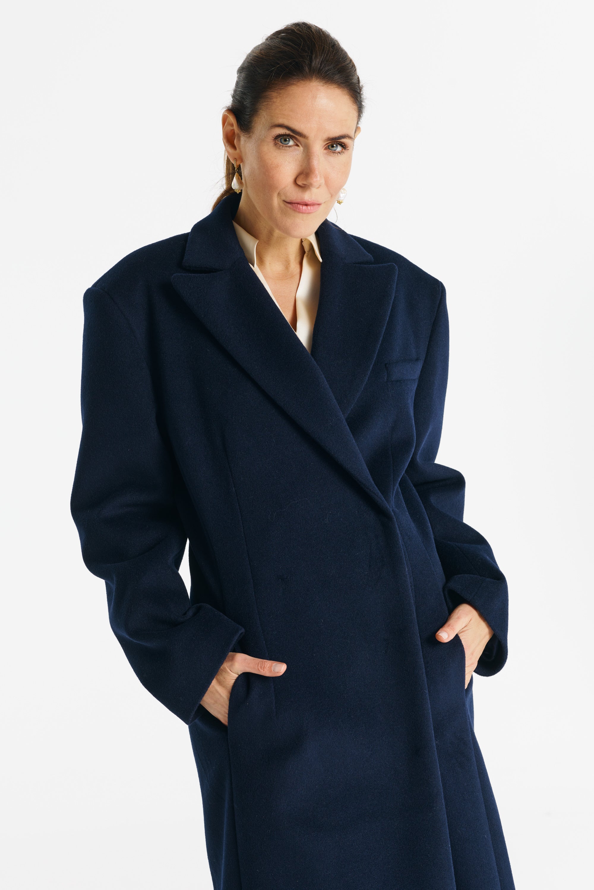 FRANKIE coat navy blue