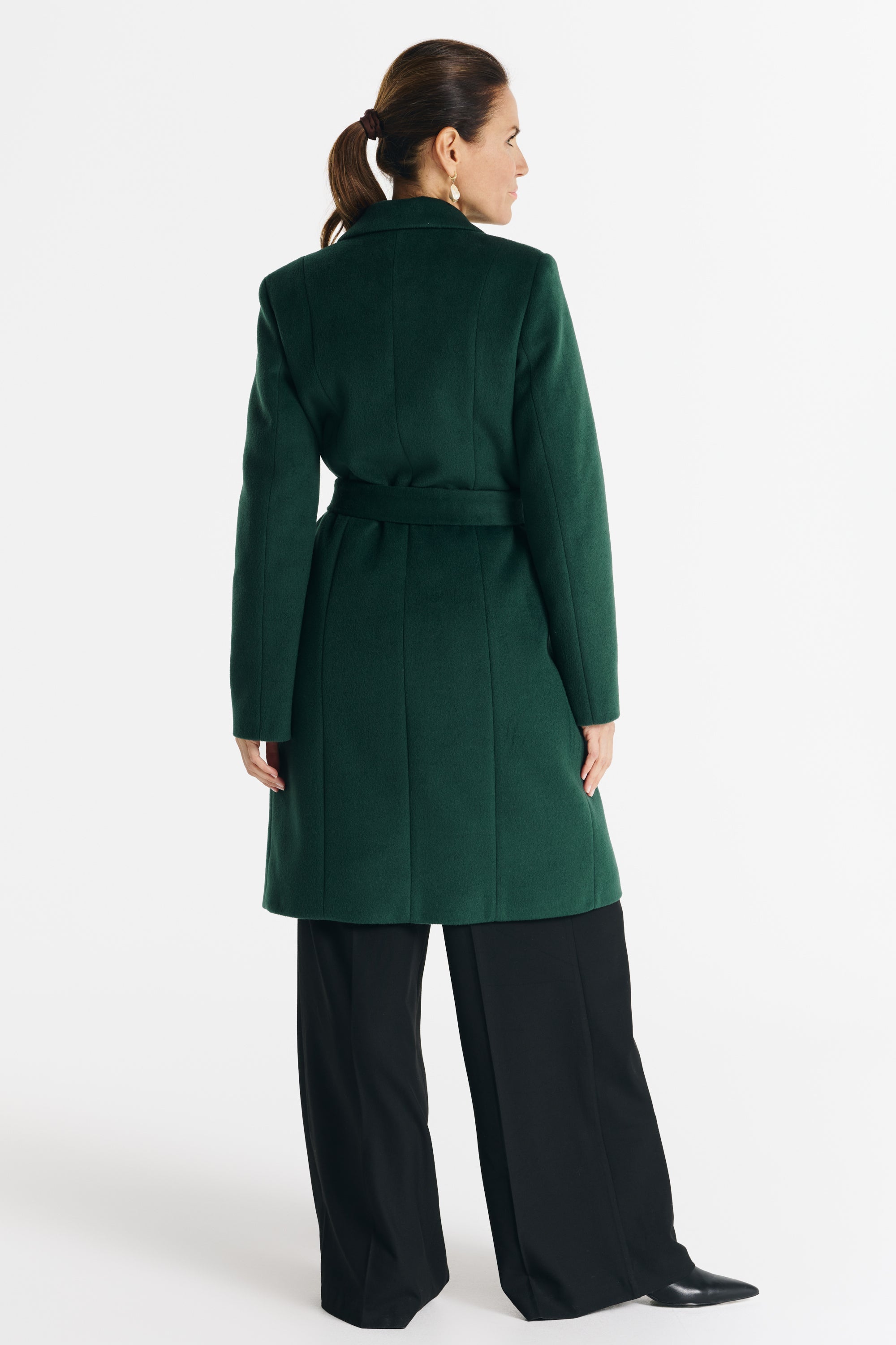 MOLLIE coat green