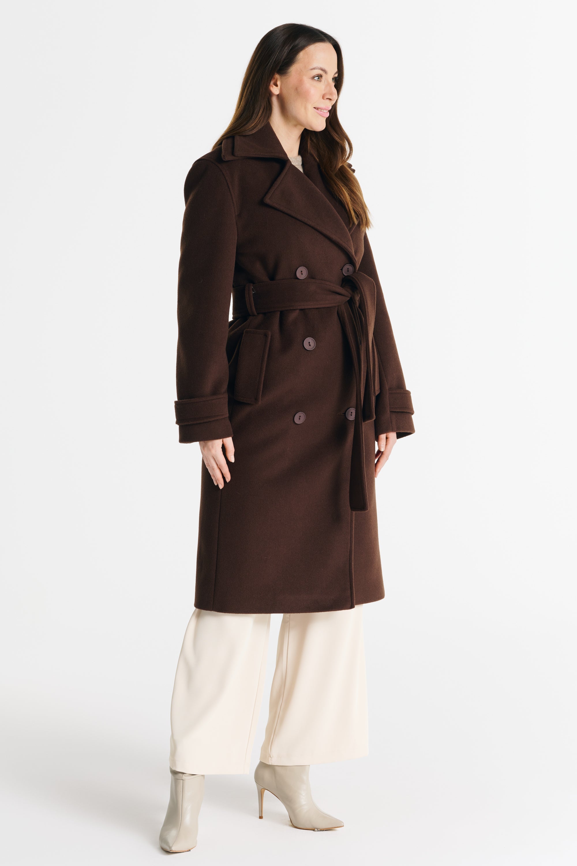 MIRANDA chocolate coat