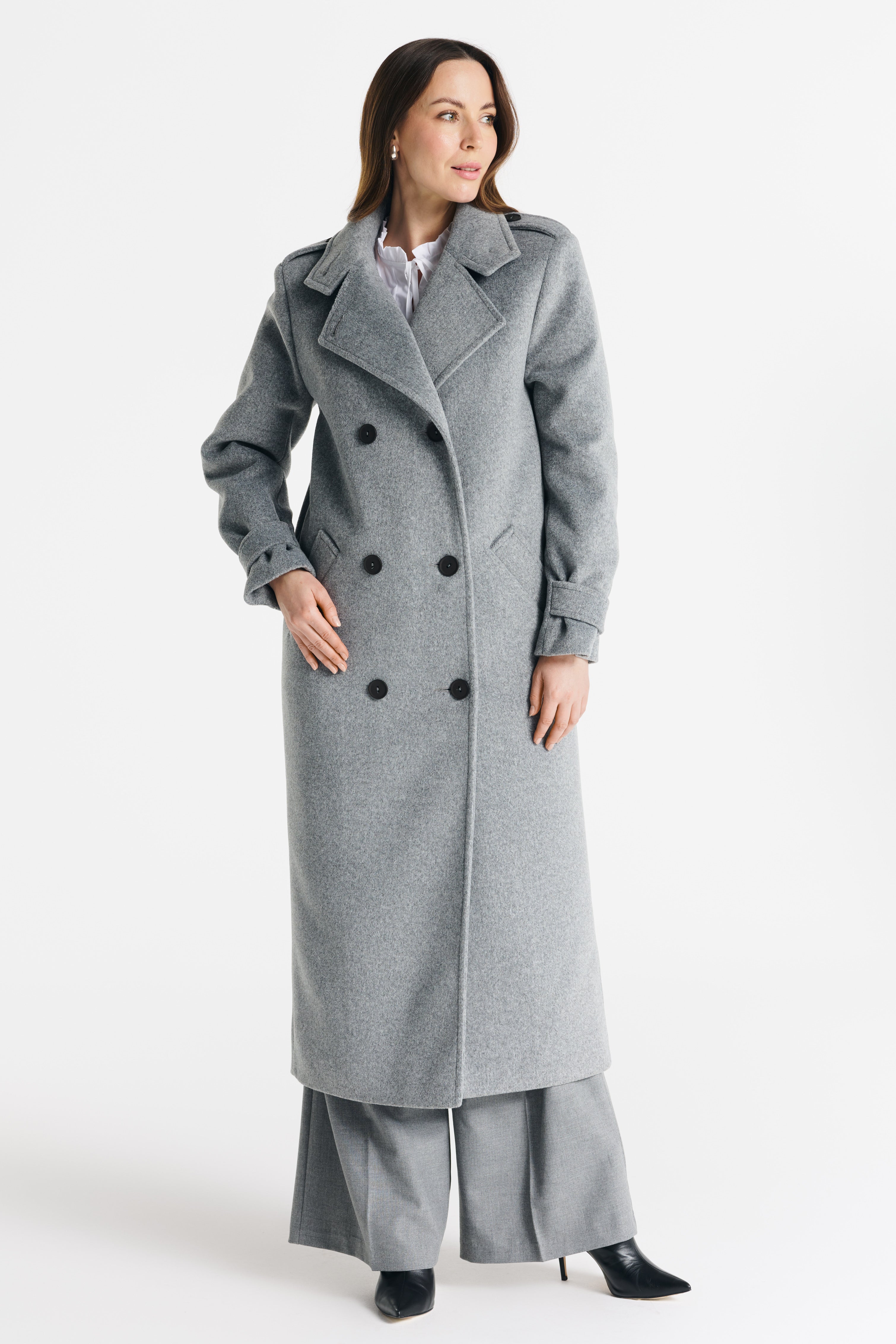 LIDIA coat, gray