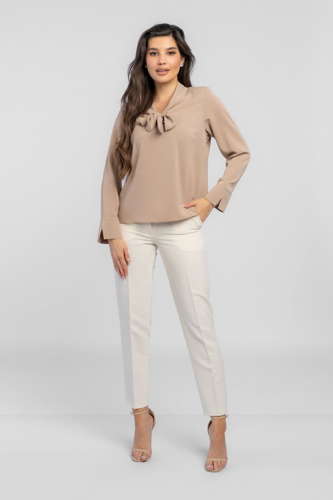 ARIA cappuccino blouse