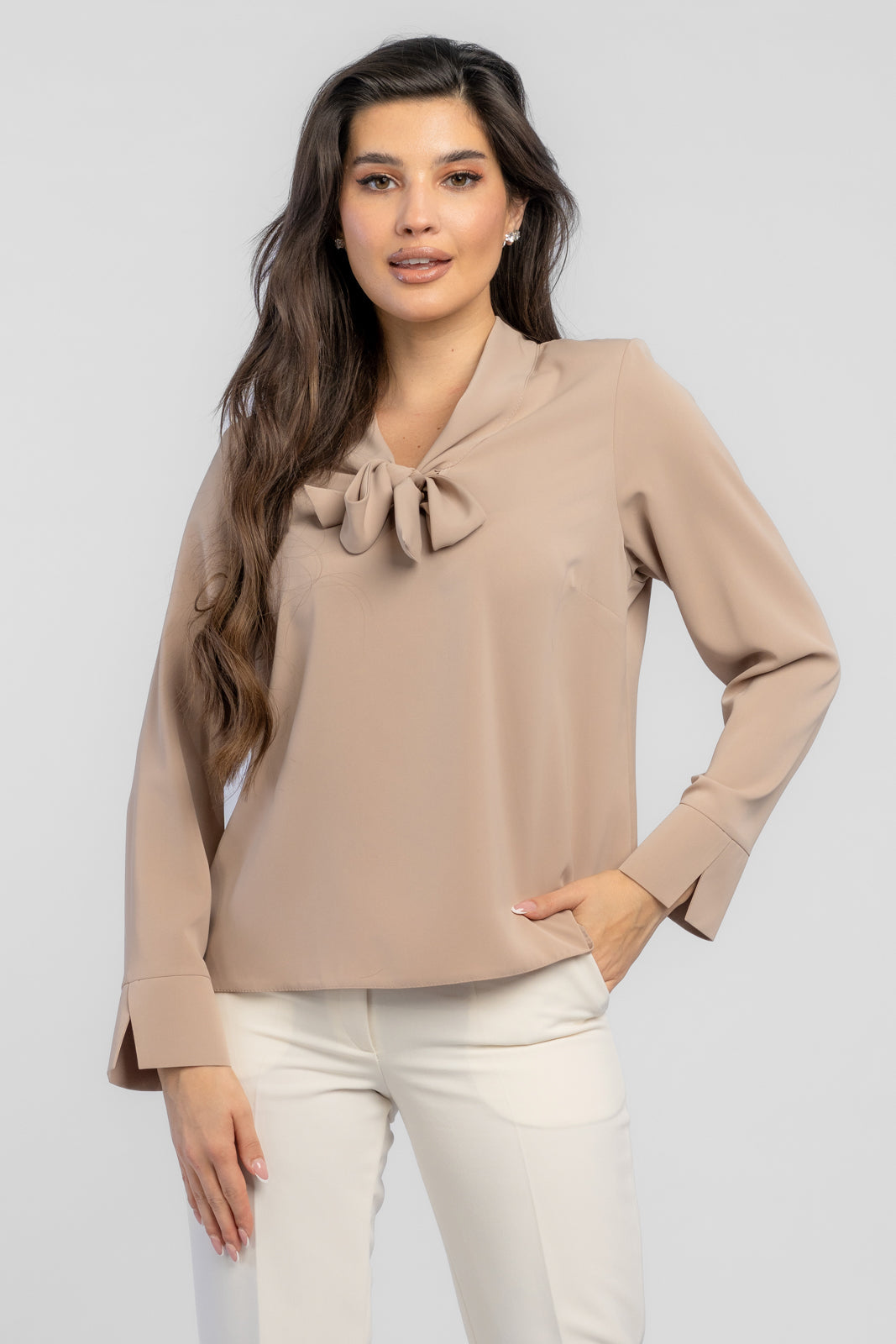 ARIA cappuccino blouse