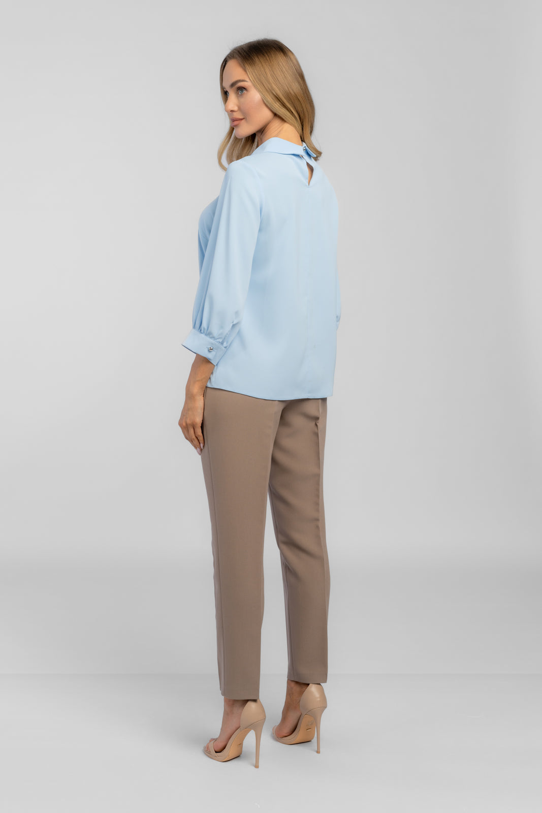LILY blouse, light blue