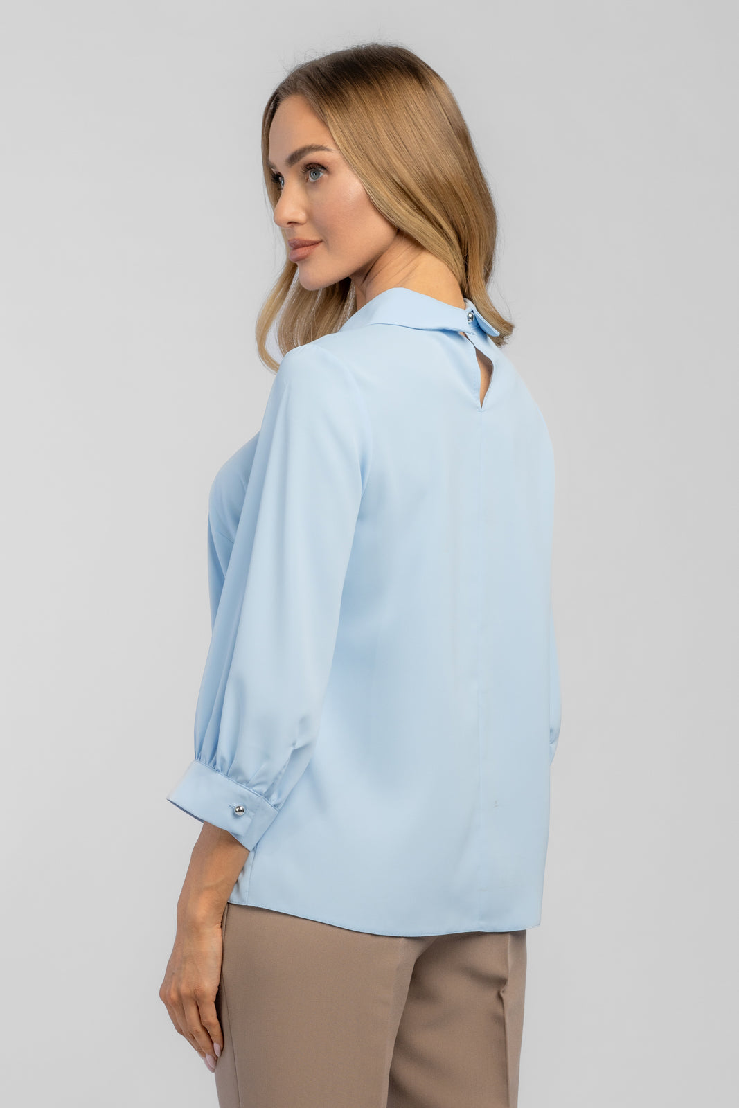 LILY blouse, light blue