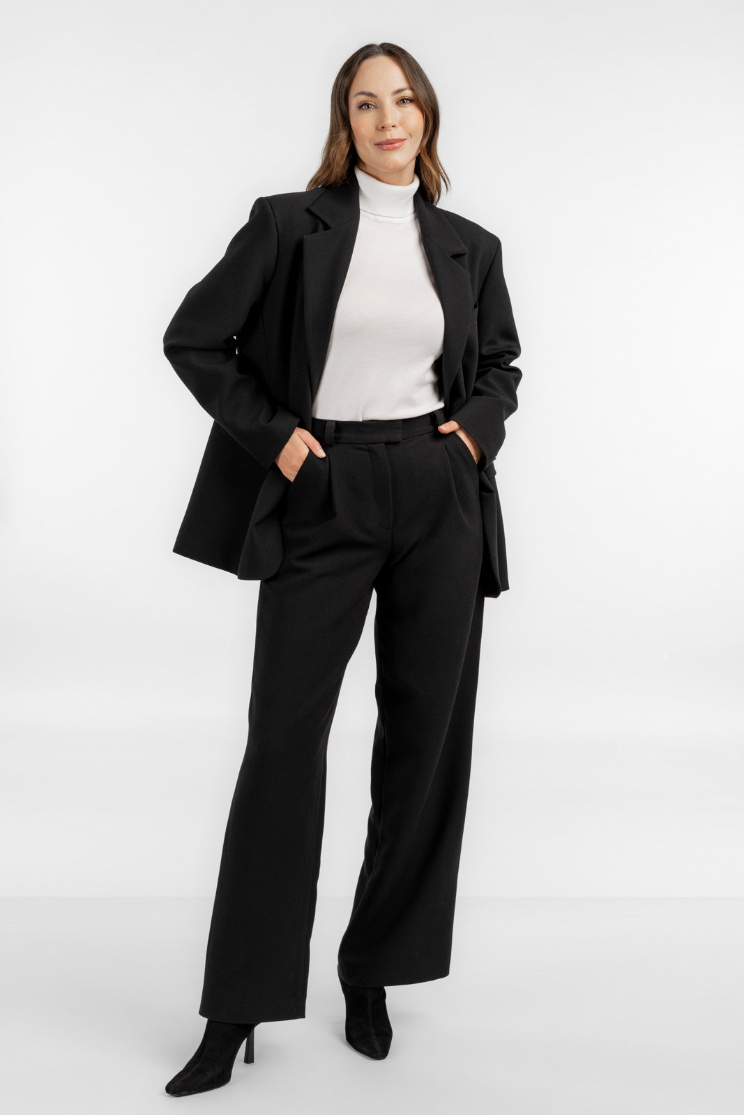 ADELA women's suit, black