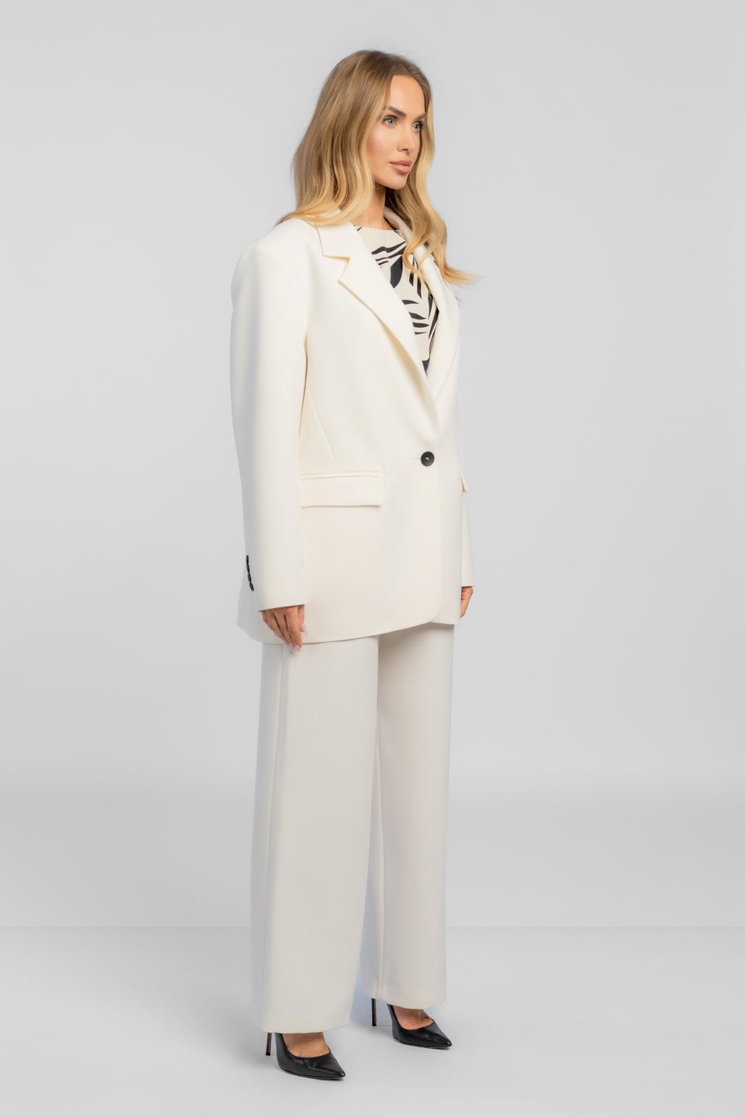 ADELA cream women's suit