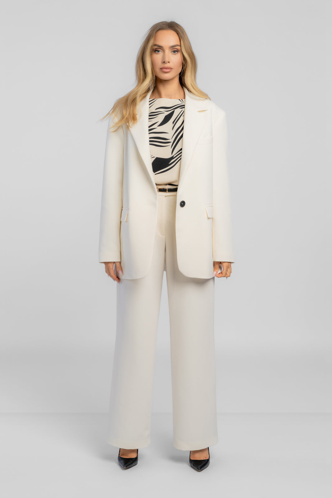 ADELA cream women's suit