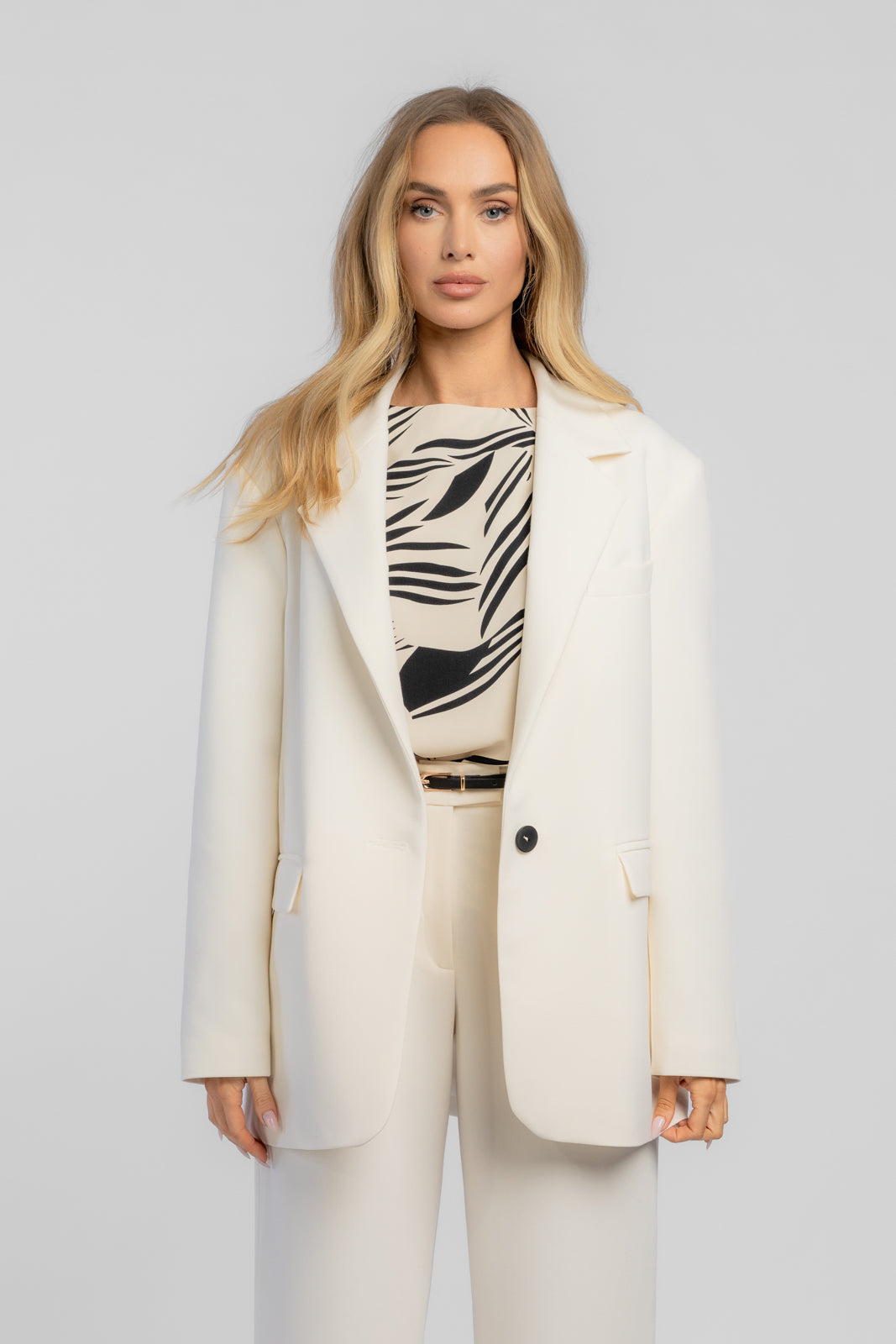 ADELA cream women's suit