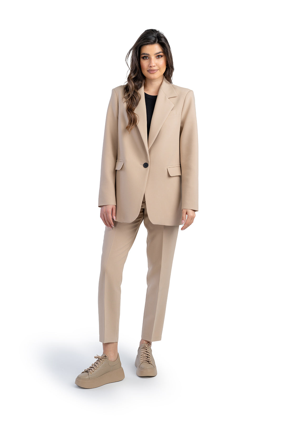ALISON women's suit camel