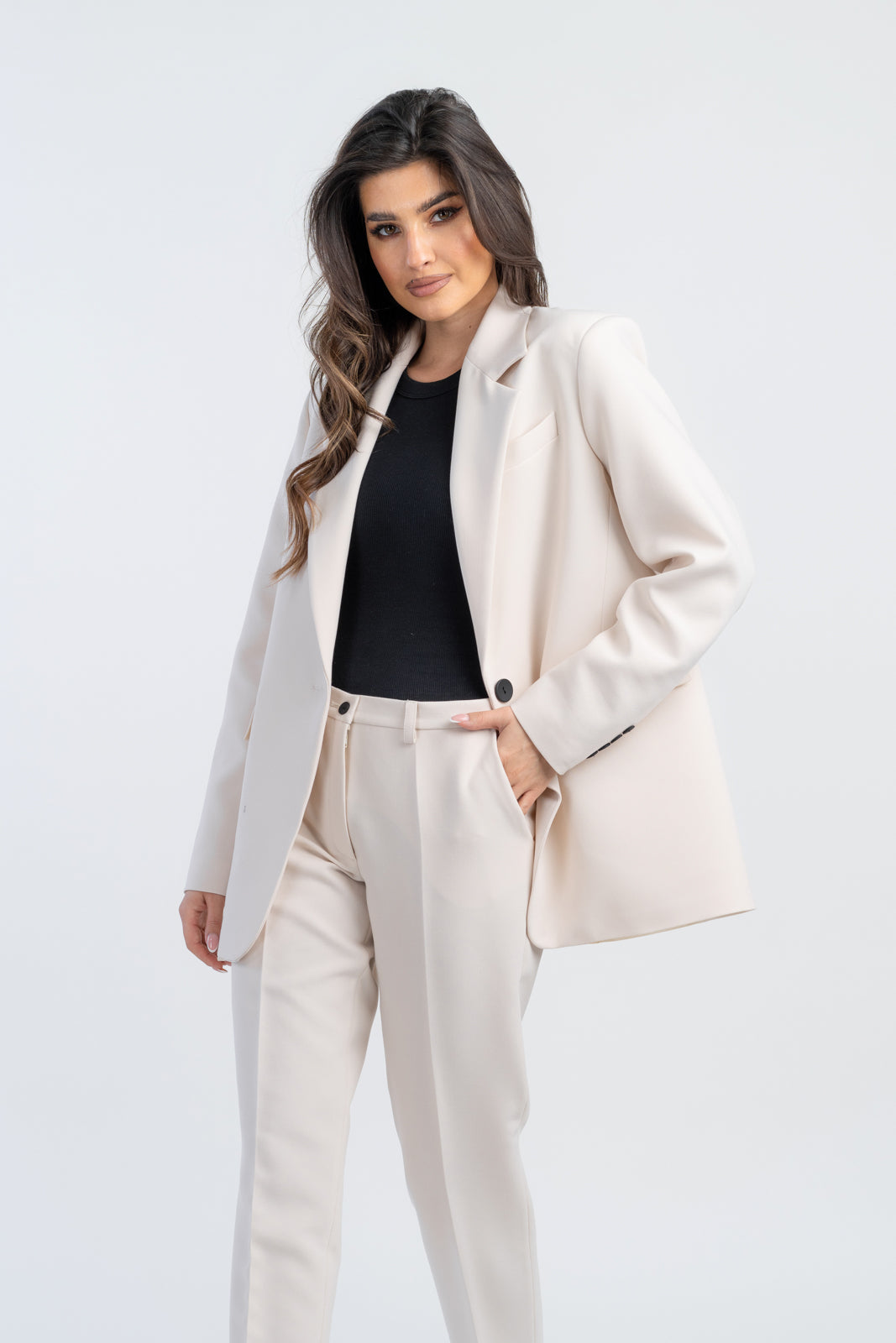 ALISON cream women's suit