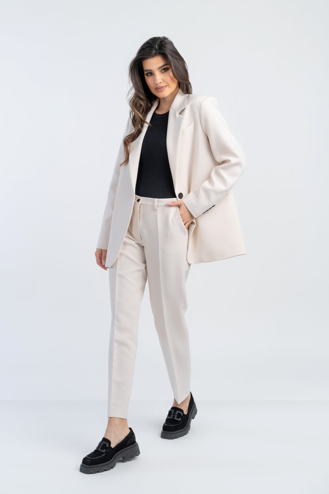 ALISON cream women's suit