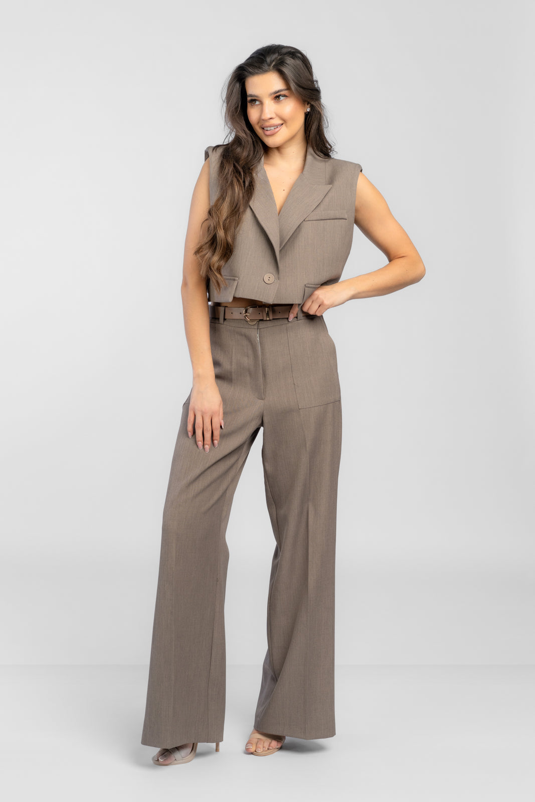 ELIZABETH women's suit beige