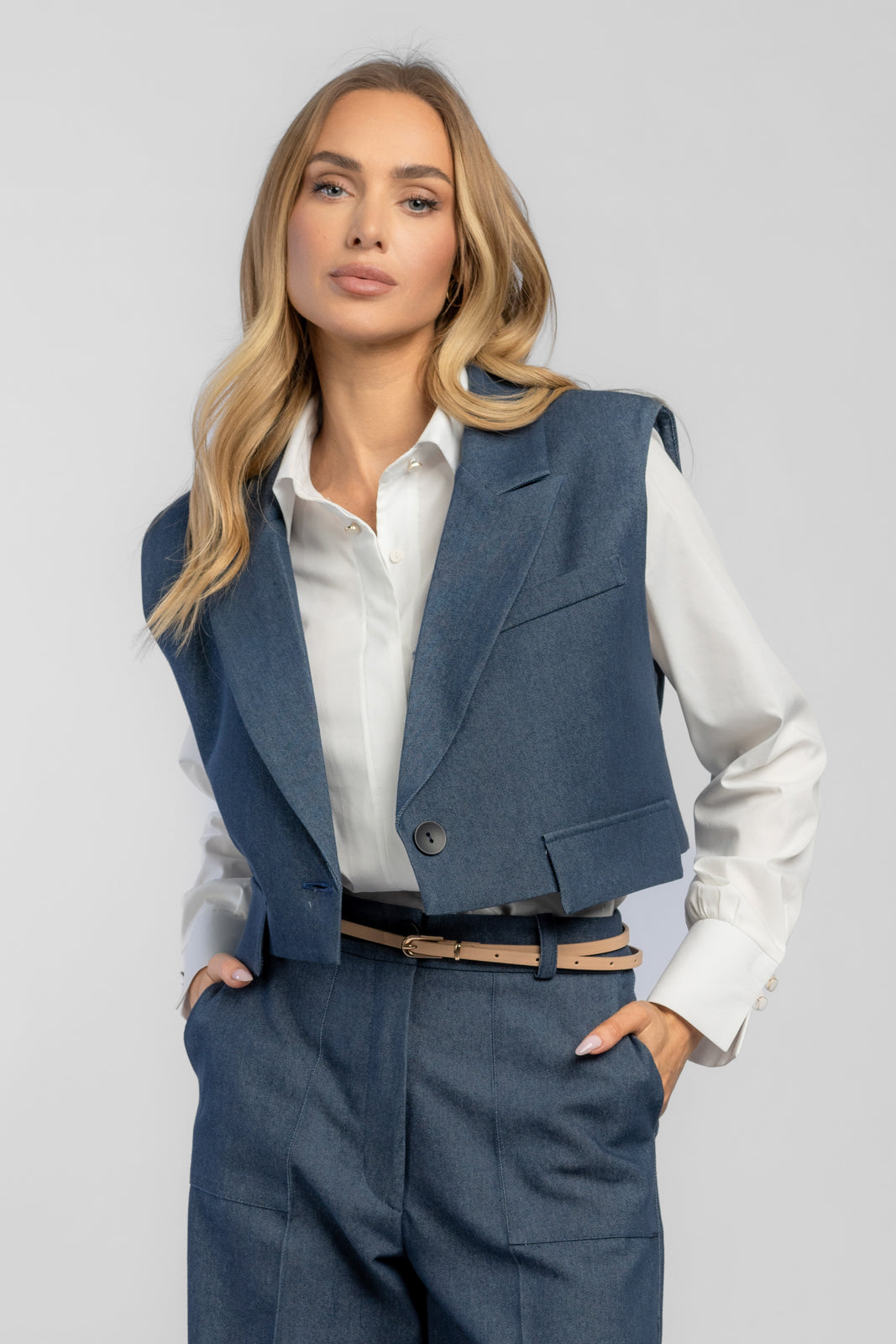 ELIZABETH women's suit blue