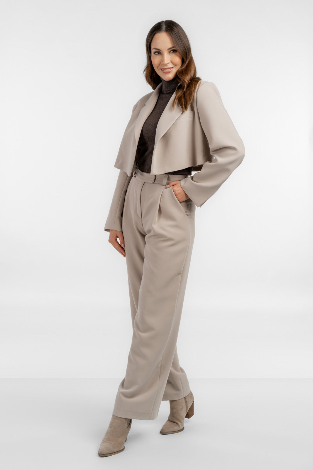 EMILY latte women's suit