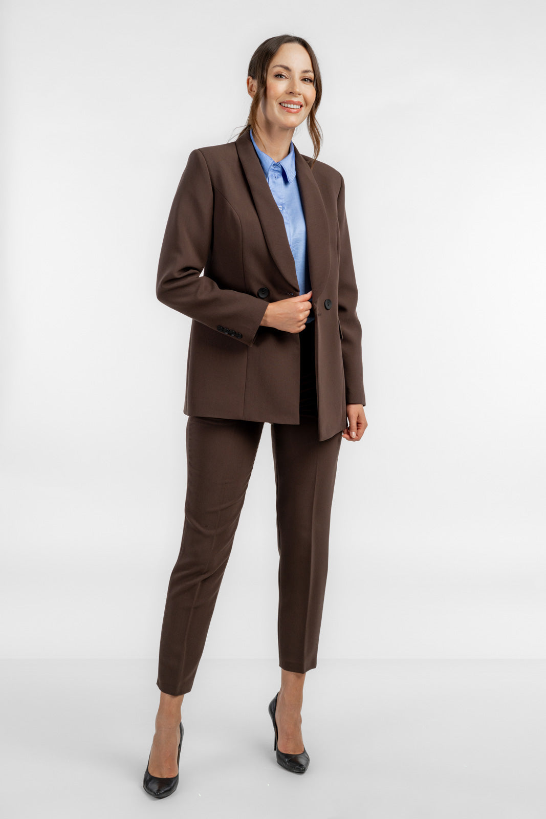 NADIA chocolate women's suit